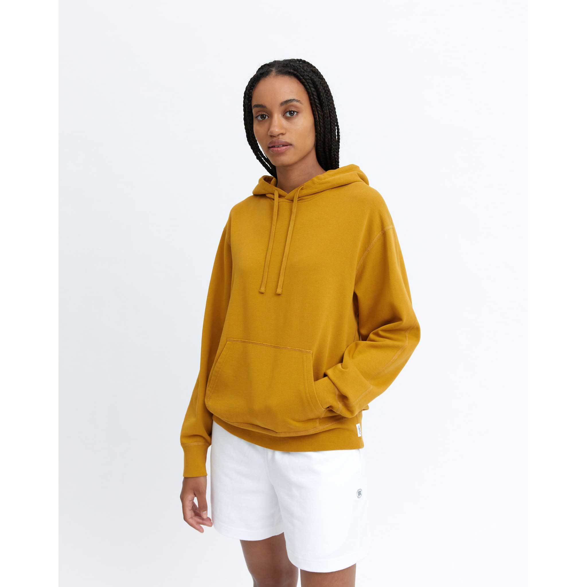 Reigning Champ Womens Lightweight Terry Relaxed Hoodie - Image 2