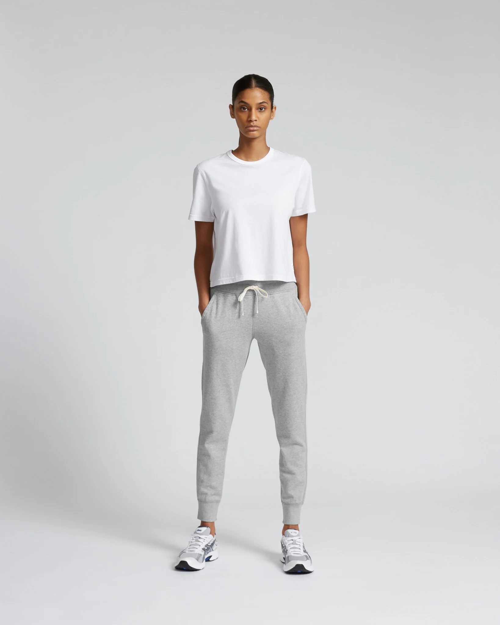 Reigning Champ Womens Lightweight Terry Slim Sweatpant - Image 2