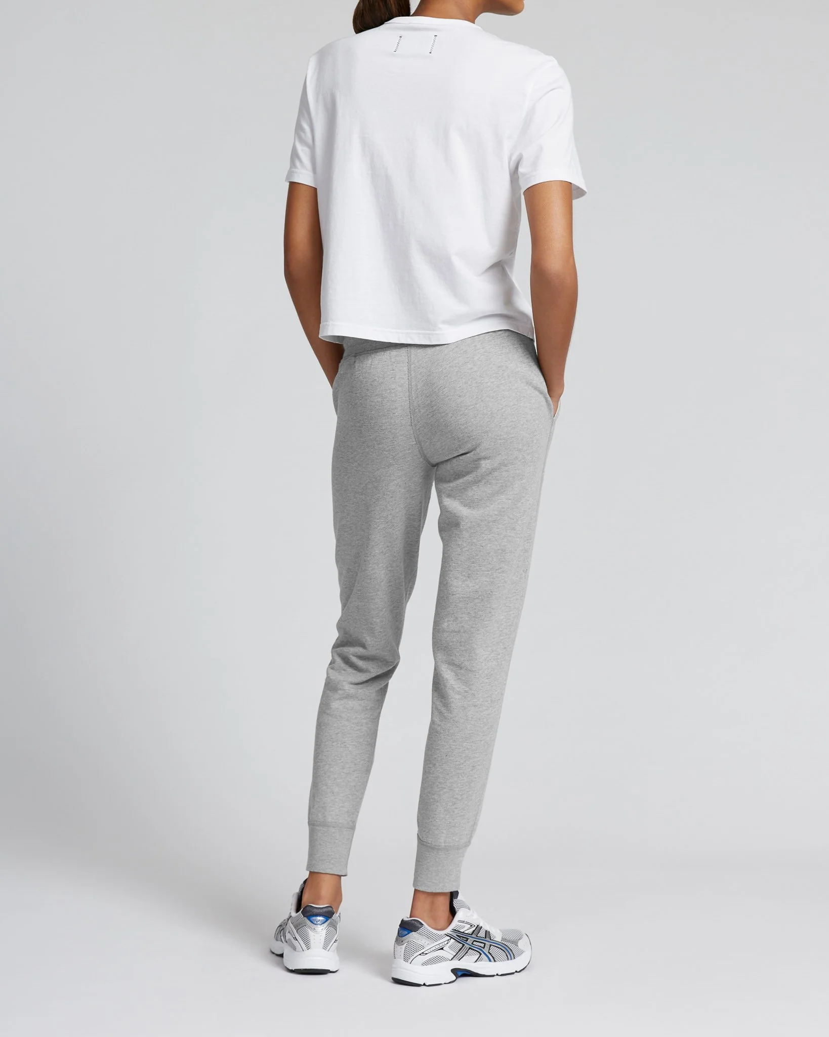 Reigning Champ Womens Lightweight Terry Slim Sweatpant - Image 4