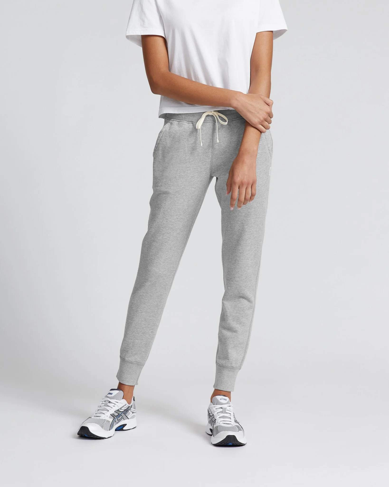 Reigning Champ Womens Lightweight Terry Slim Sweatpant - Image 5