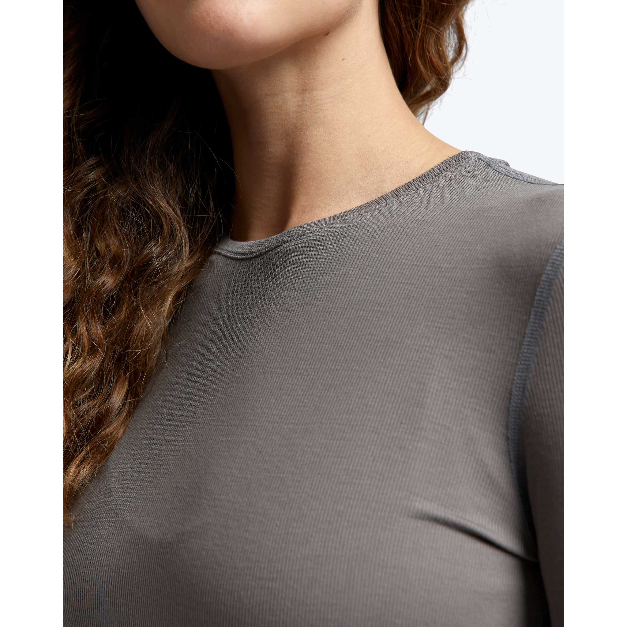 Reigning Champ Womens Modal Rib Long Sleeve - Image 2