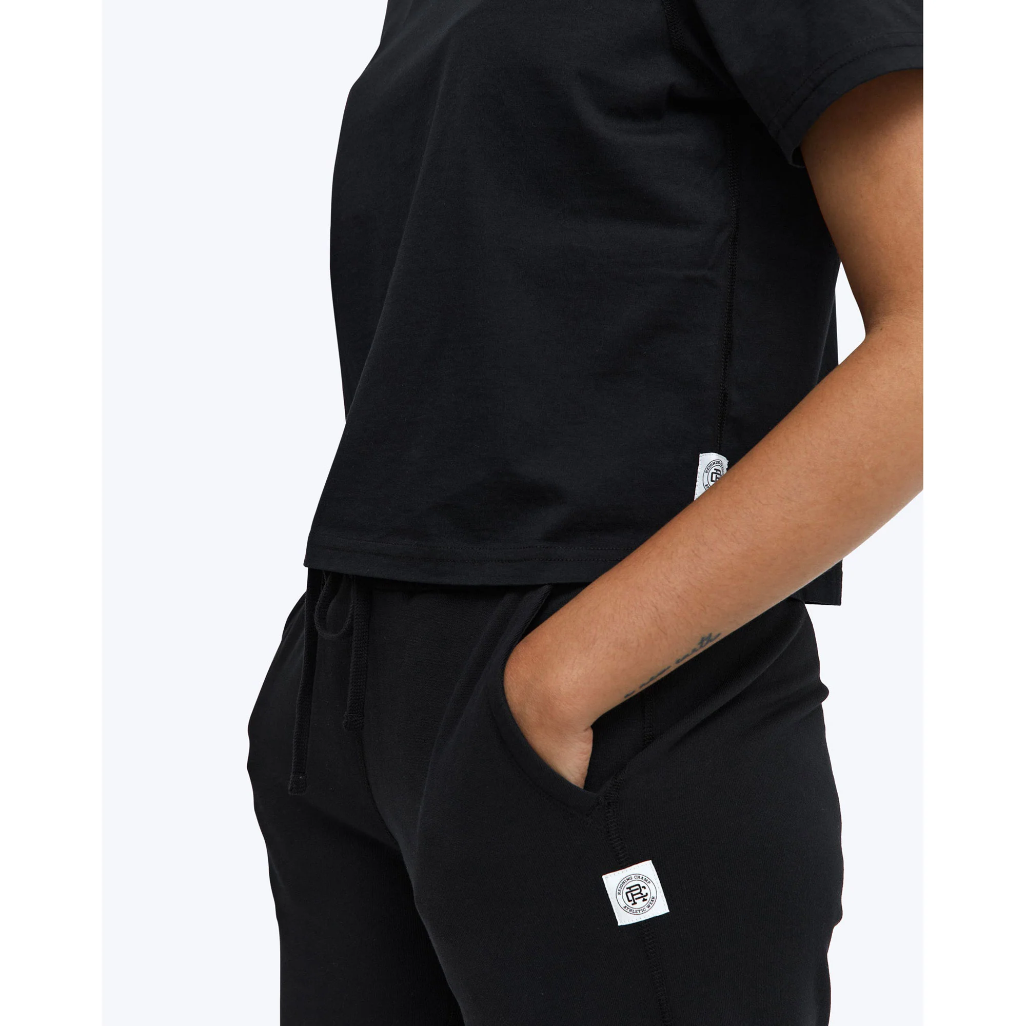 Reigning Champ Womens Pima Jersey Box Fit T-shirt - Image 2