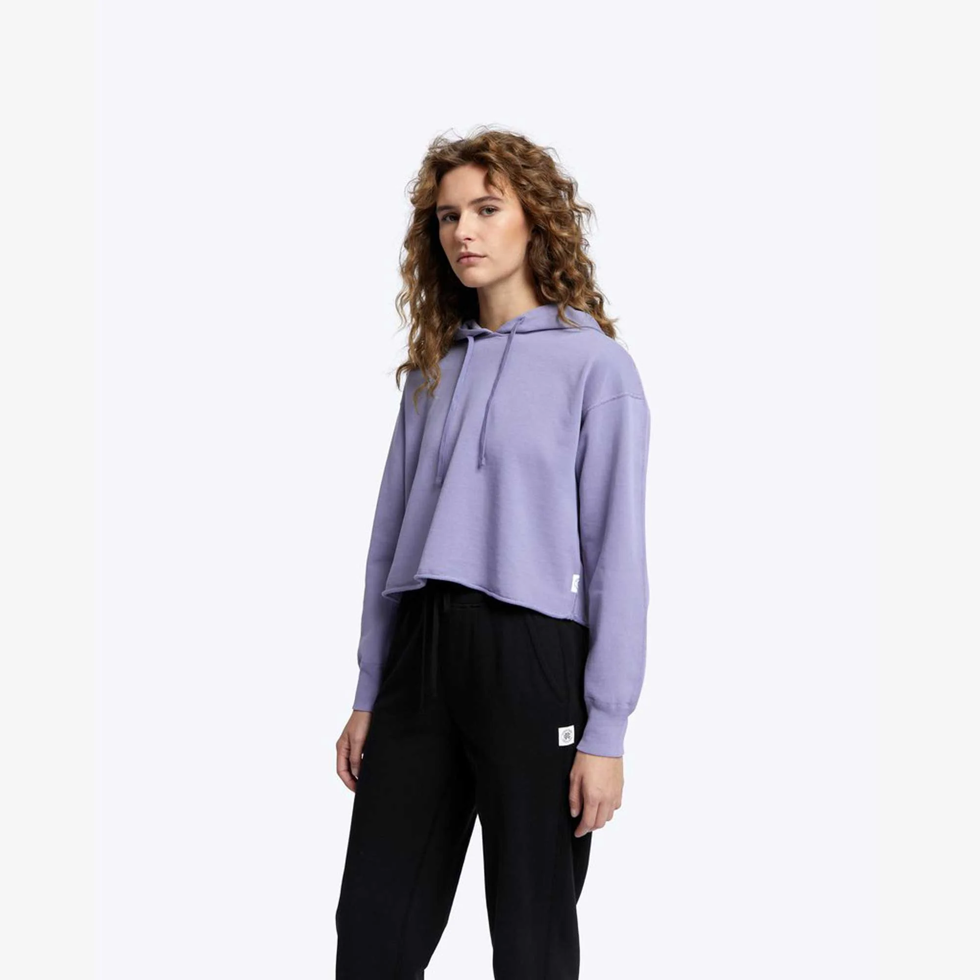 Reigning Champ Women's Pima Terry Cropped Hoodie - Image 4