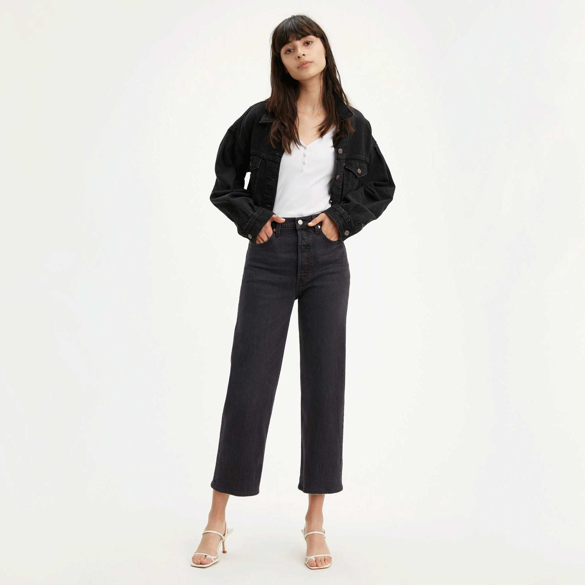 Levi's Womens Ribcage Straight Ankle