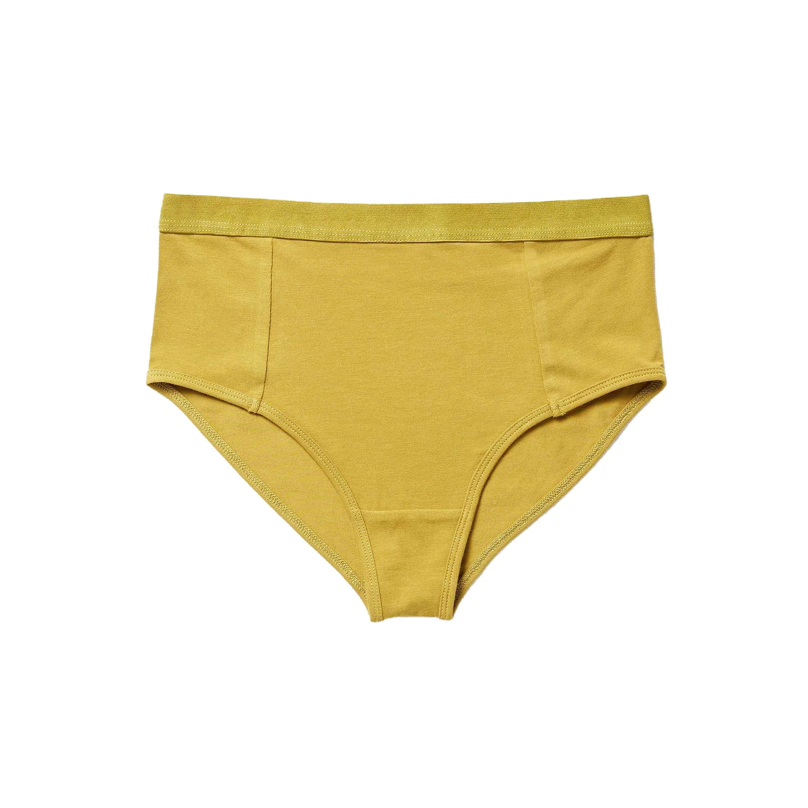 Richer Poorer High Waist Brief, golden verde