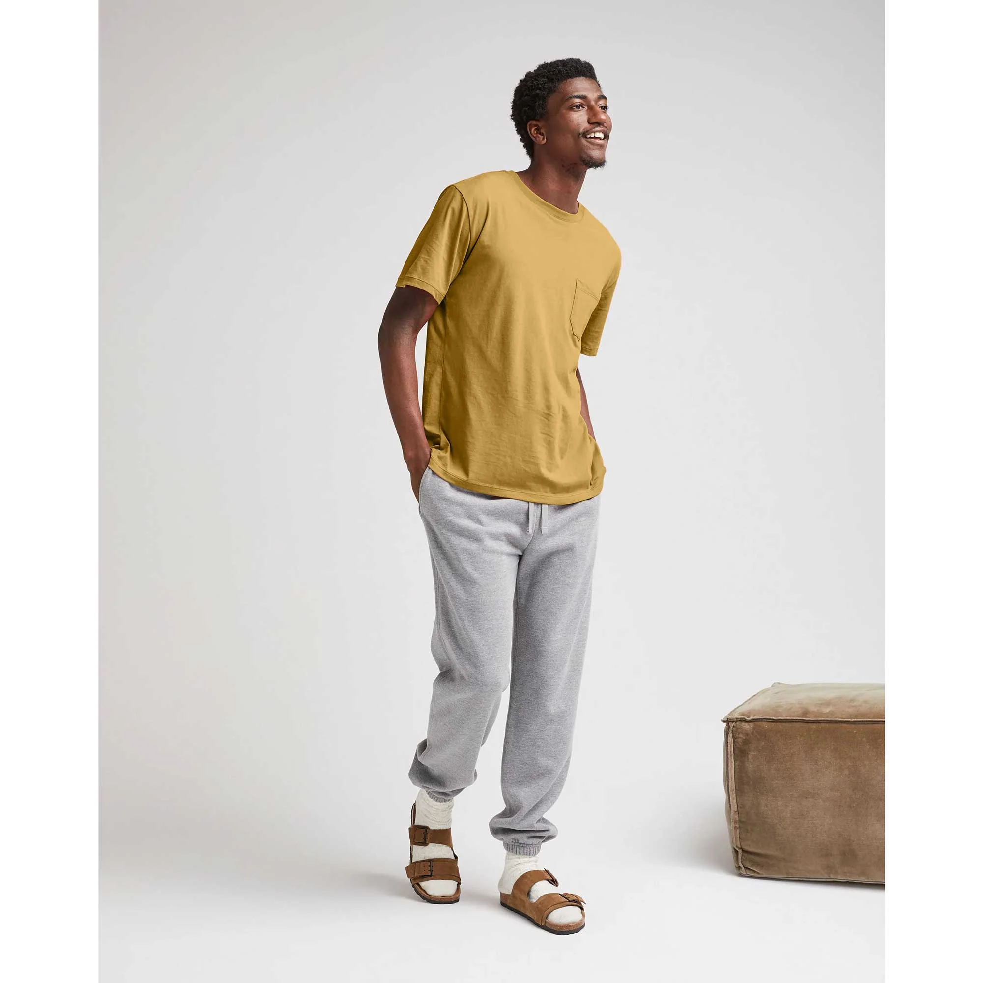 Richer Poorer Men's Pima Cotton Pocket tee - Image 2