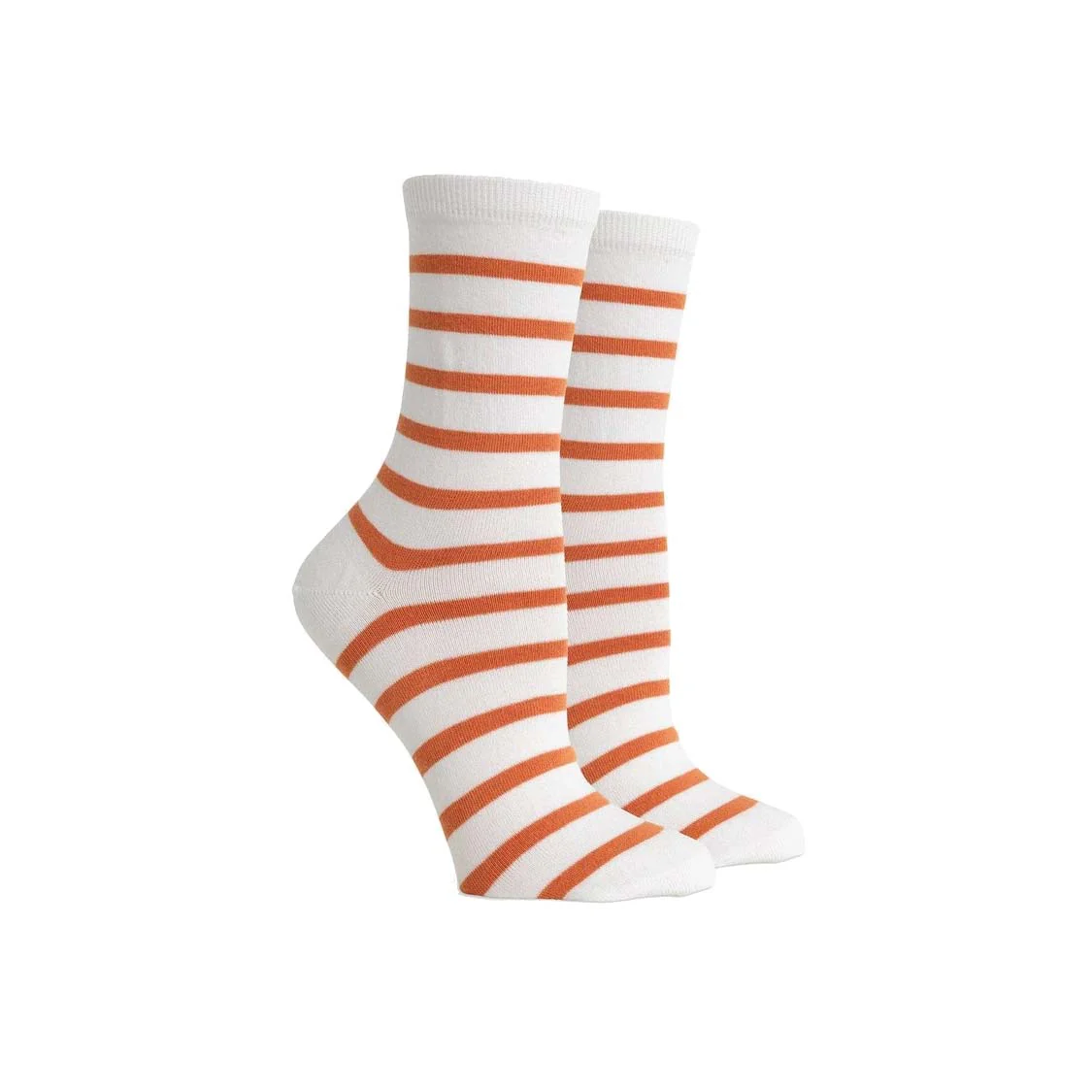 Richer Poorer Nora Sock, White & Tobacco