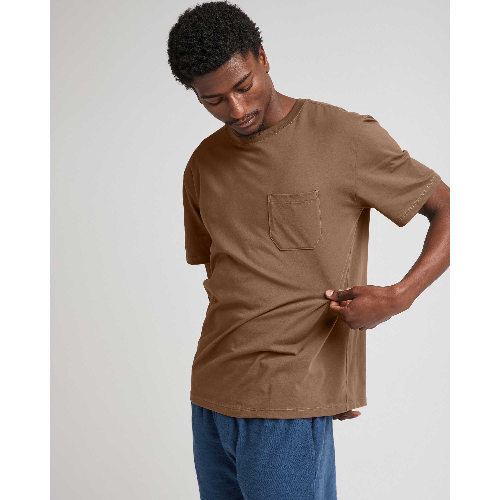 Richer Poorer Pima Pocket Tee - Image 2