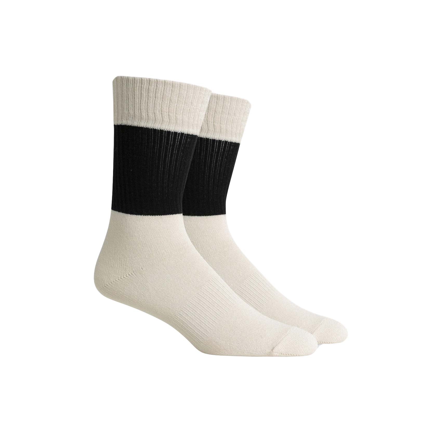 Richer Poorer Rigby Sock, White