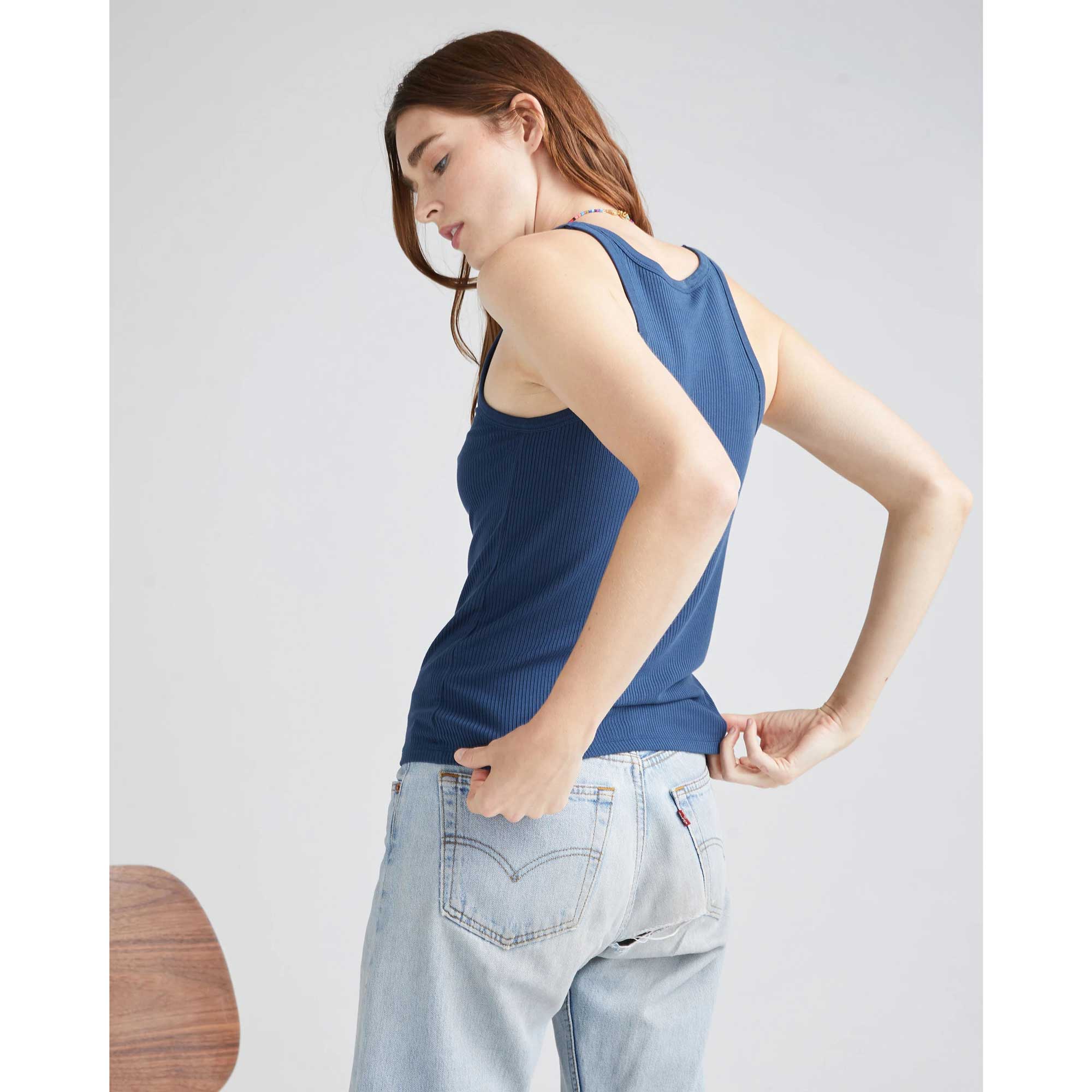 Richer Poorer Womens Vintage Rib Tank - Image 2