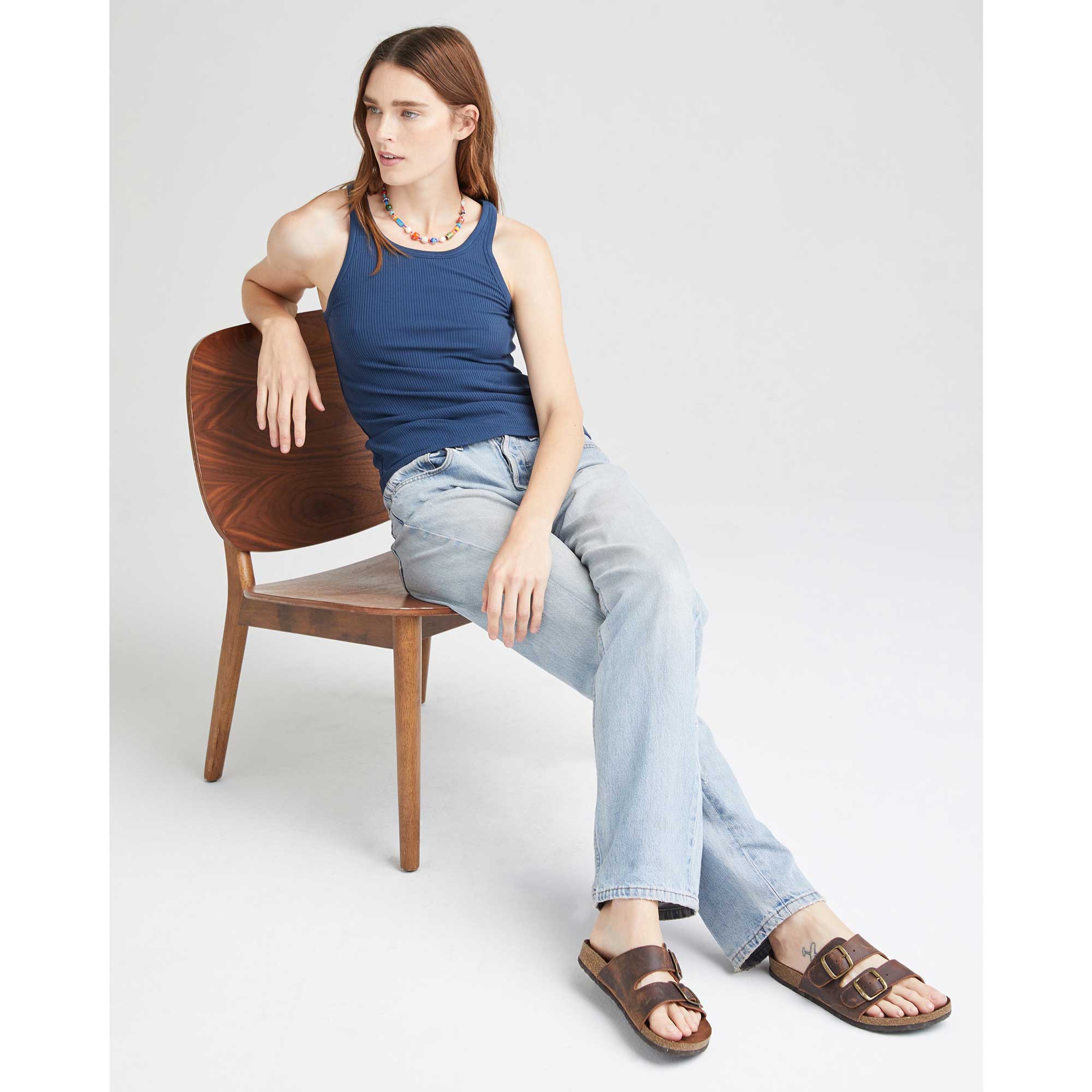Richer Poorer Womens Vintage Rib Tank - Image 4