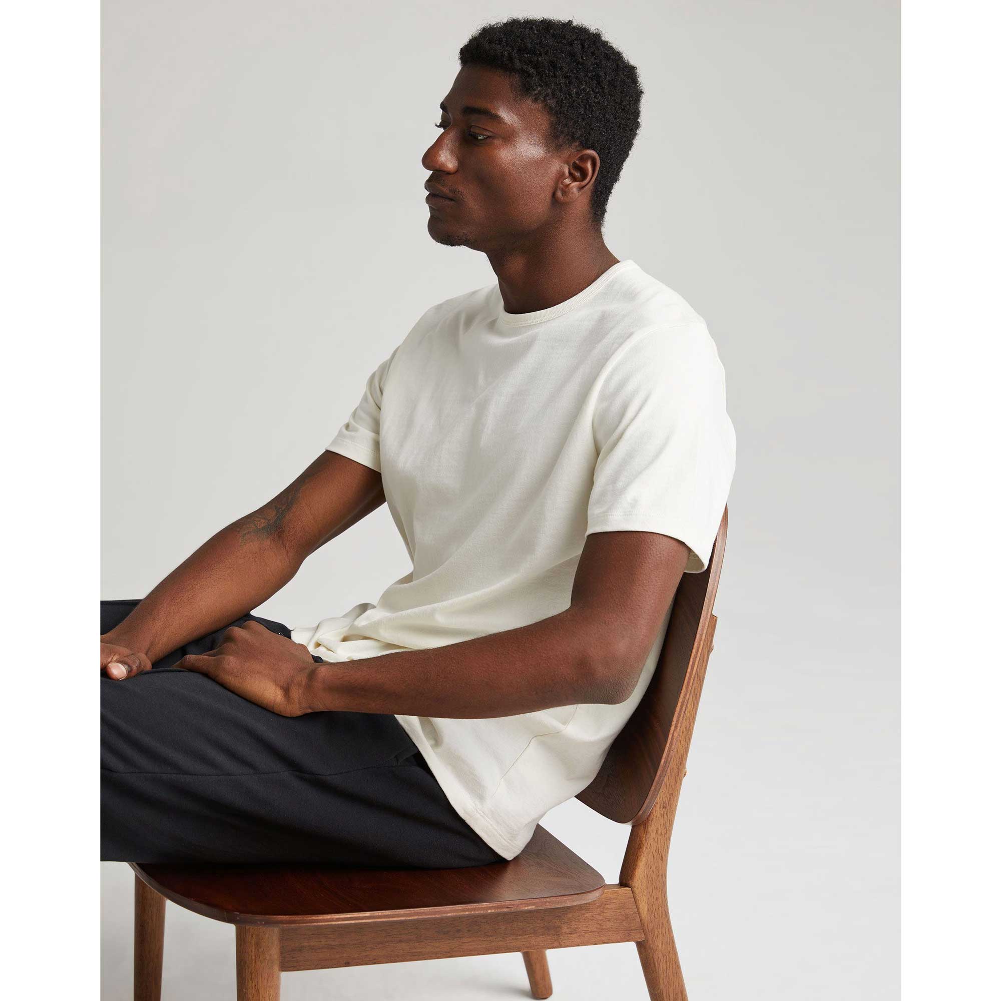 Richer Poorer Weighted Organic Cotton Tee - Image 2
