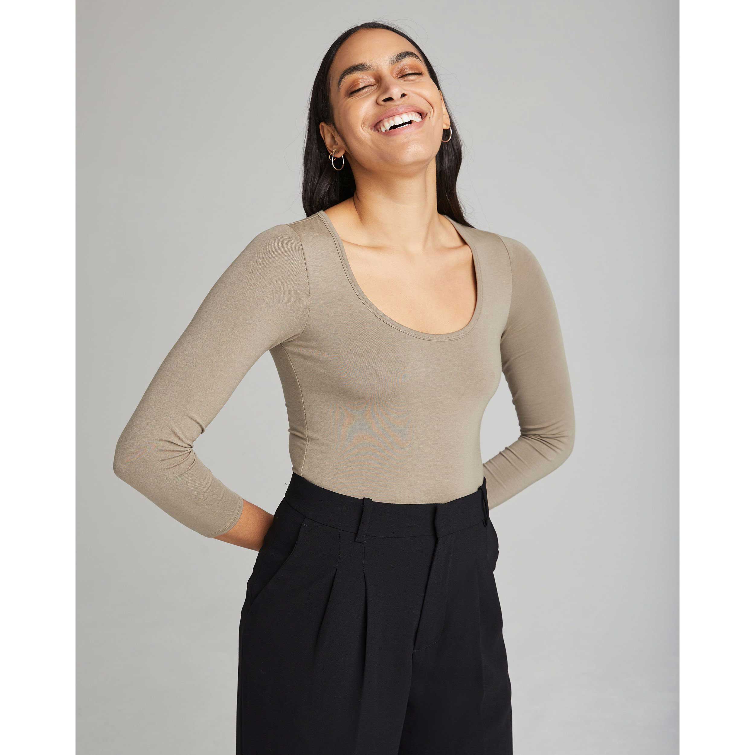 Richer Poorer Womens Scoop Neck bodysuit - Image 5