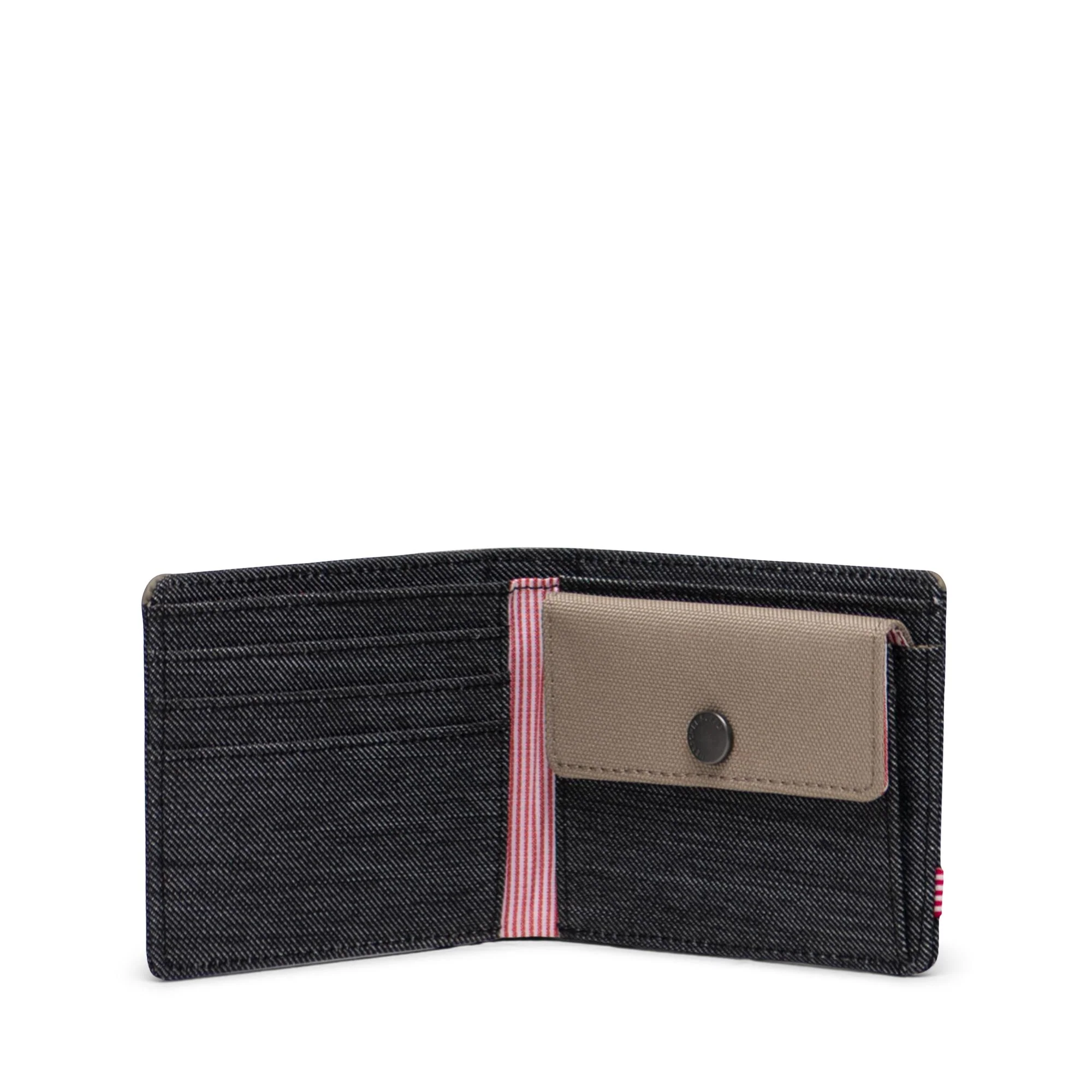Herschel Roy Coin, timberwolf/black denim - Image 2