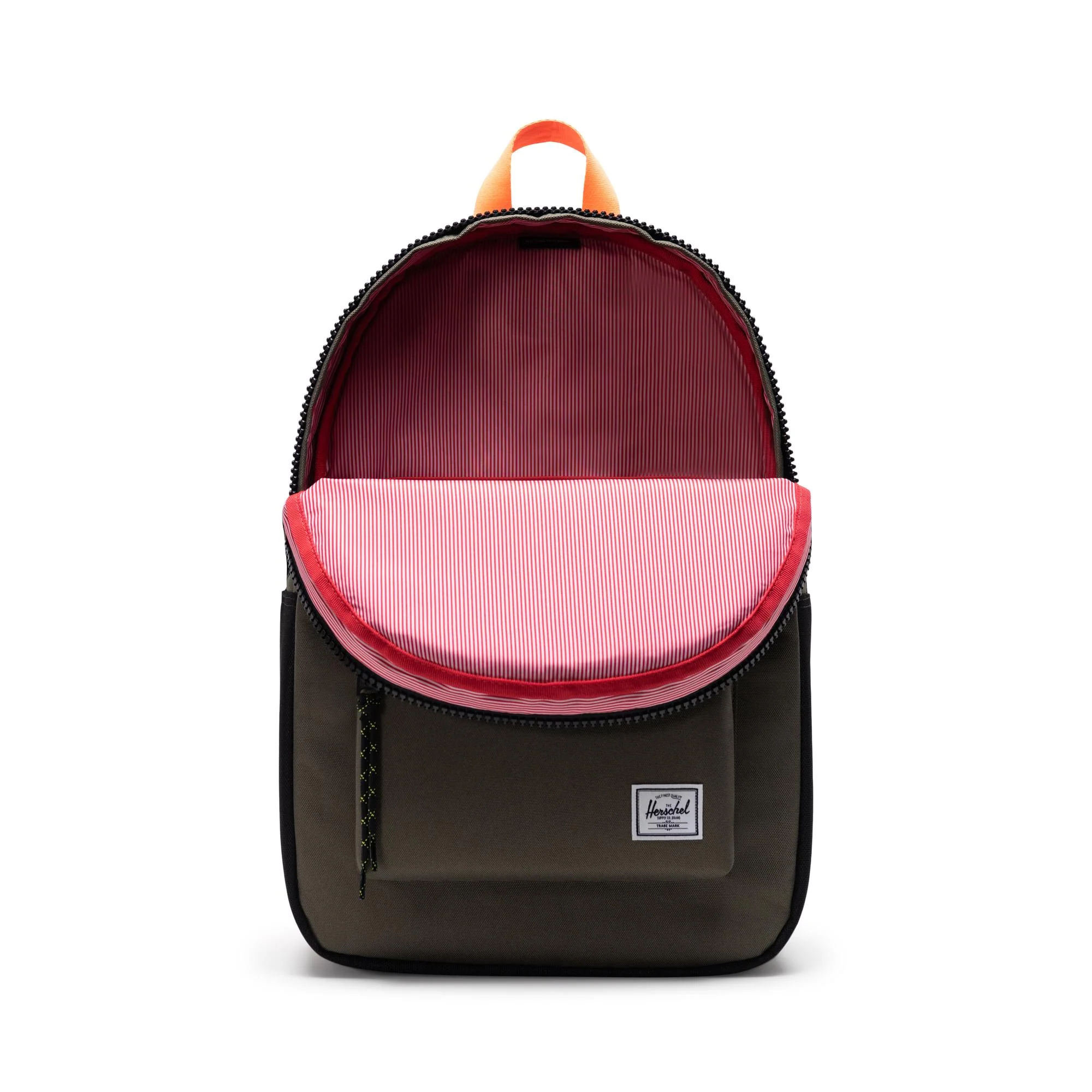 Herschel Settlement, ivy green/black/shocking orange - Image 4