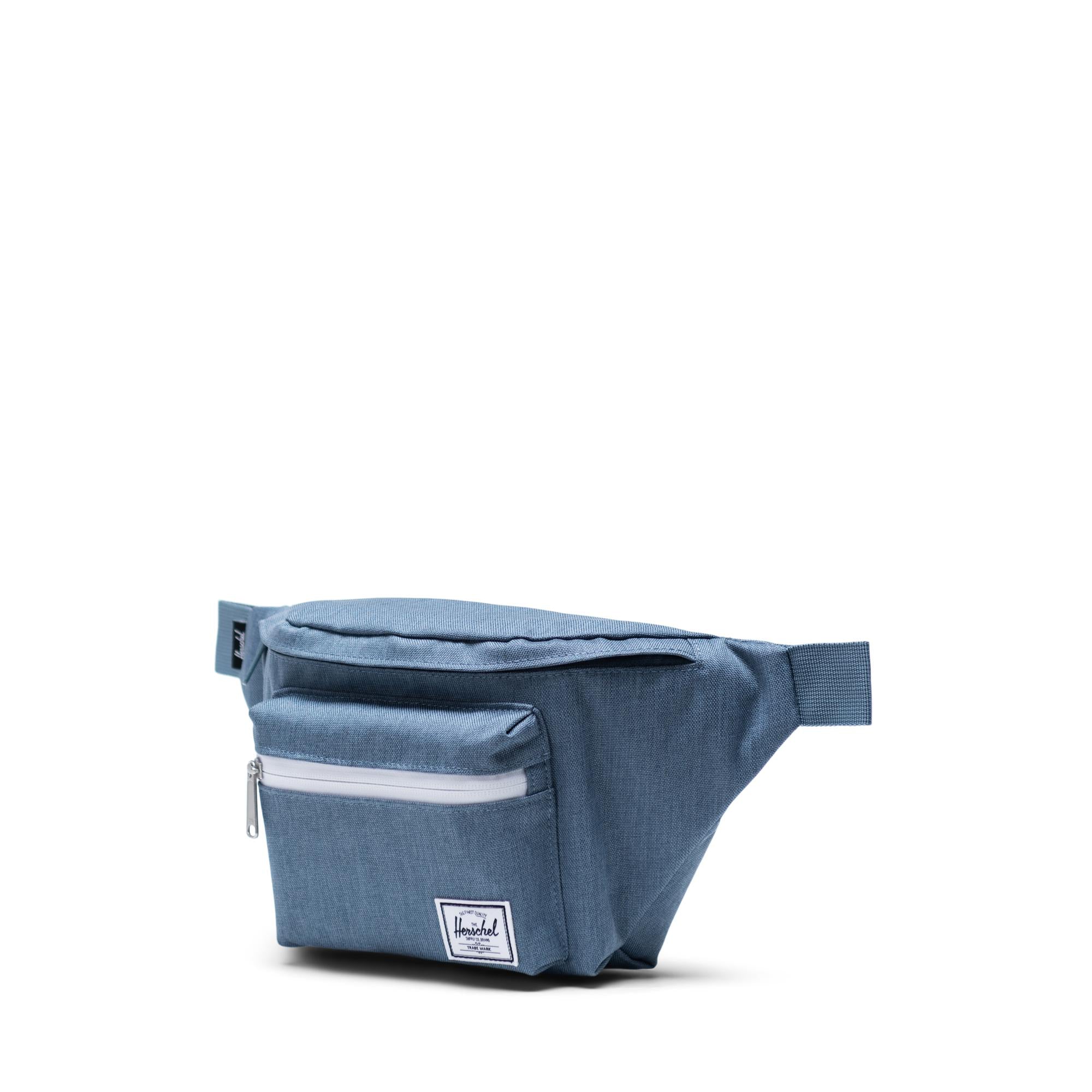 Herschel Seventeen Hip Pack, blue mirage crosshatch - Image 3