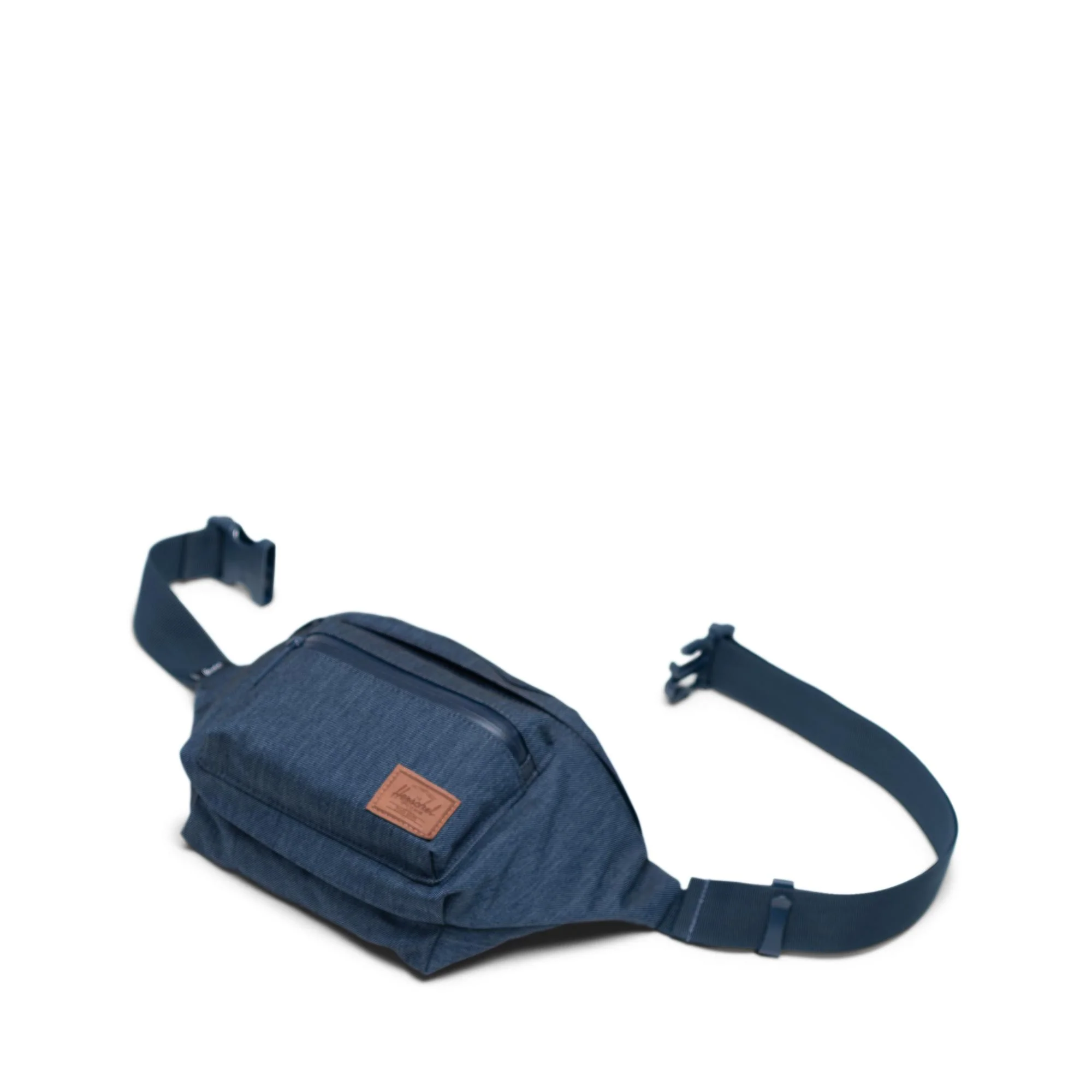Herschel Seventeen Hip Pack, indigo denim crosshatch - Image 2