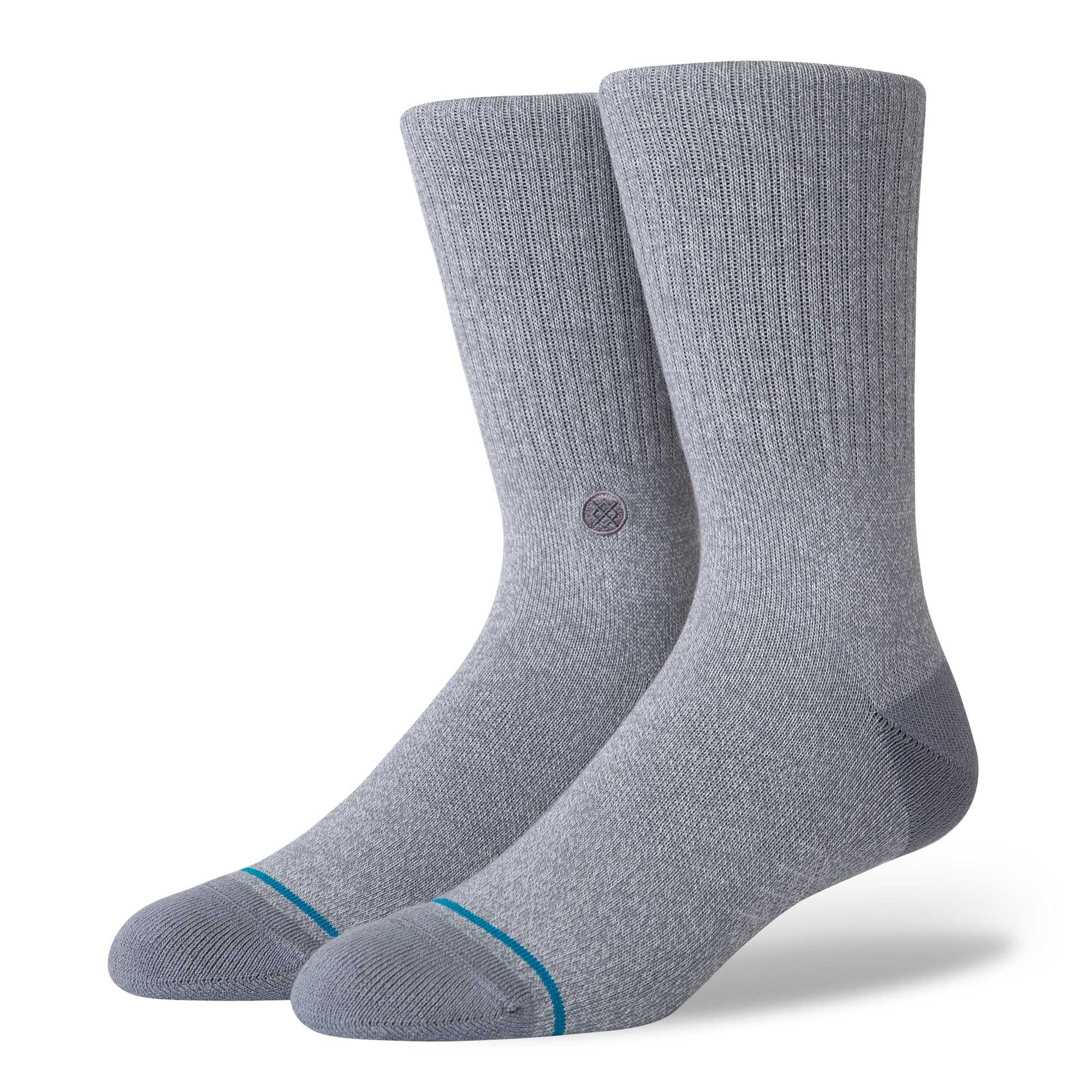 Stance Icon Sock, grey heather