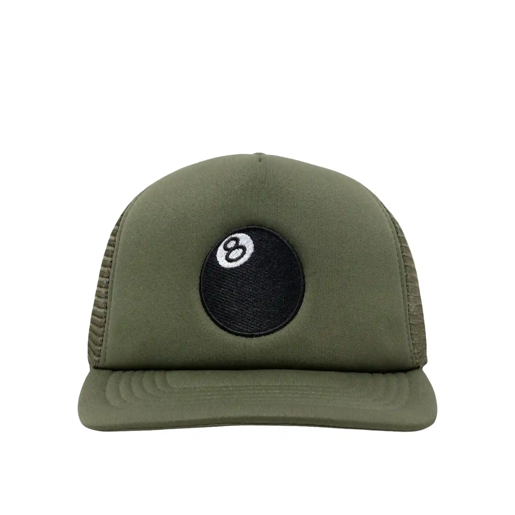 Stussy 8 Ball Trucker Cap, olive - Image 2