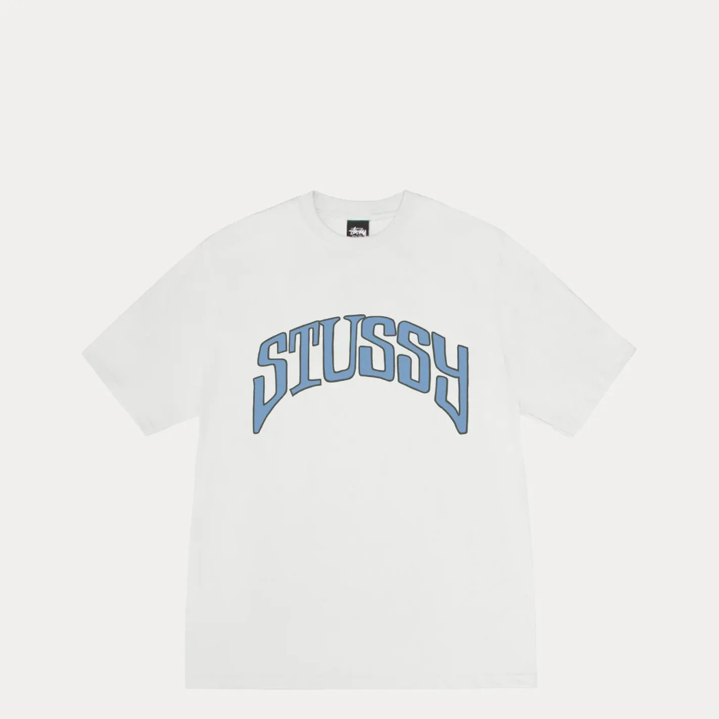 Stussy Arched Pigment Dyed Tee, natural