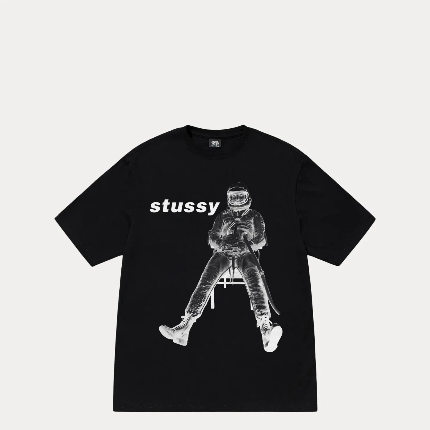 Stussy Astronaut Tee, black