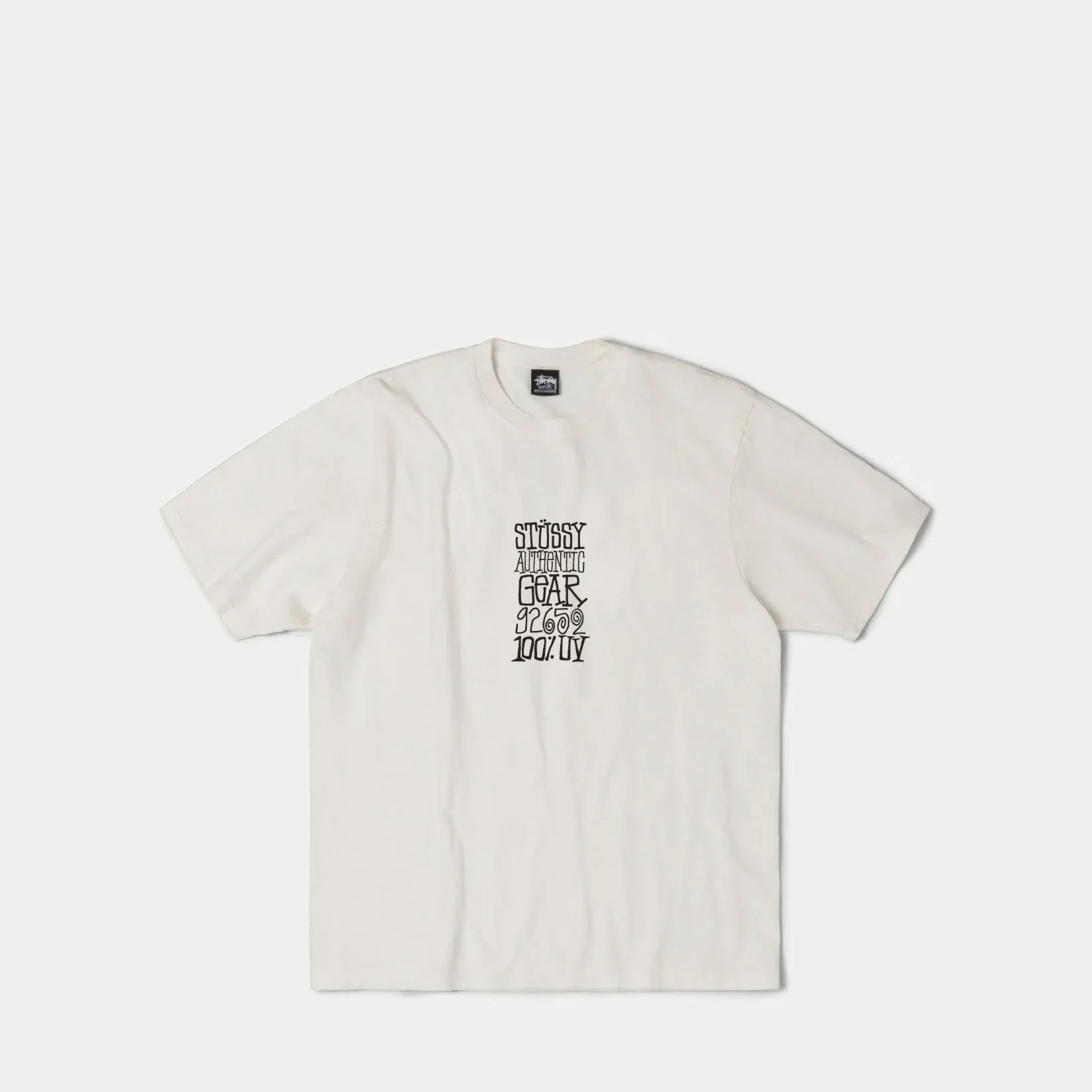 Stussy Authentic Gear Pigment Dyed Tee, natural