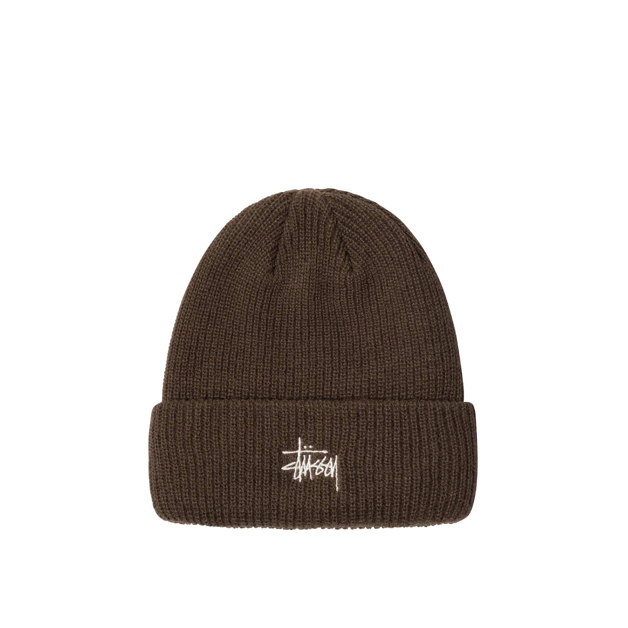 Stussy Basic Cuff Beanie, brown