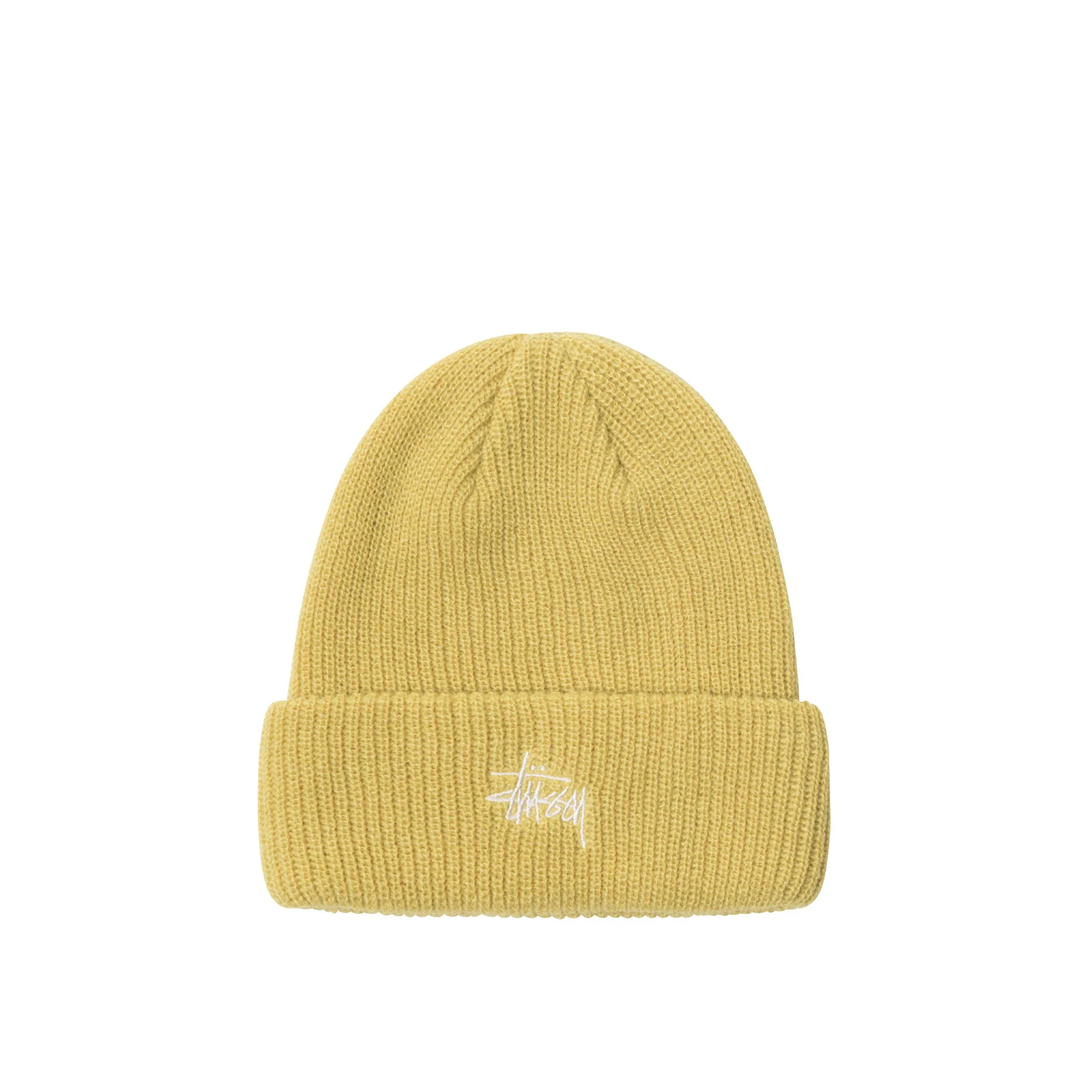 Stussy Basic Cuff Beanie, mustard
