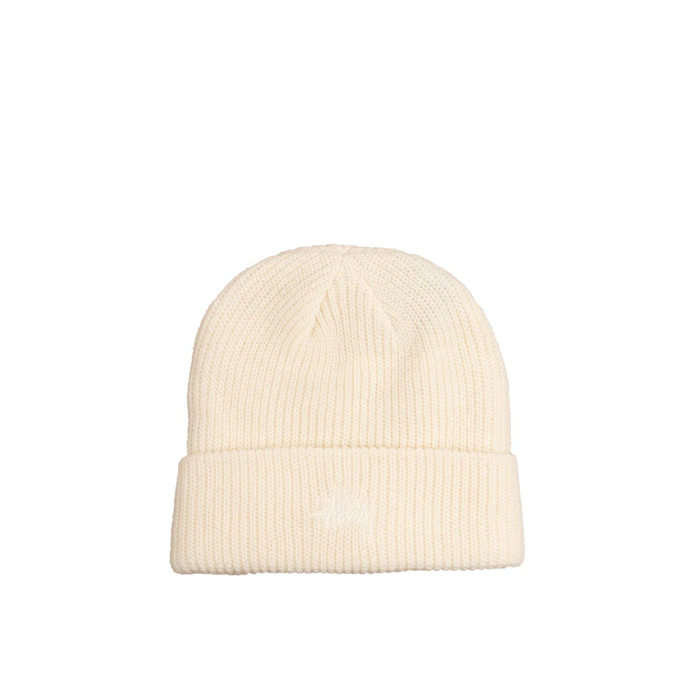 Stussy Basic cuff beanie - off white