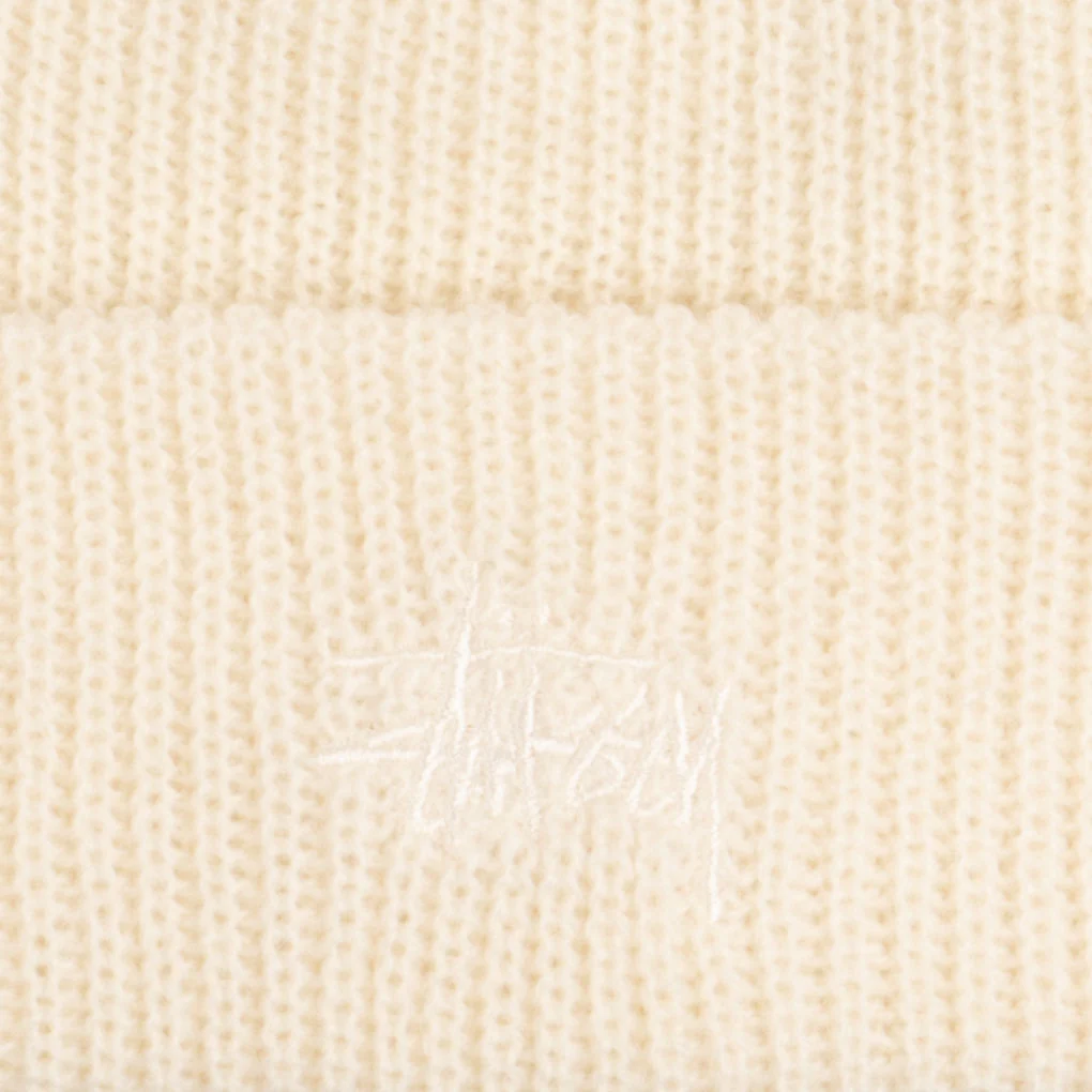 Stussy Basic cuff beanie - off white - Image 2