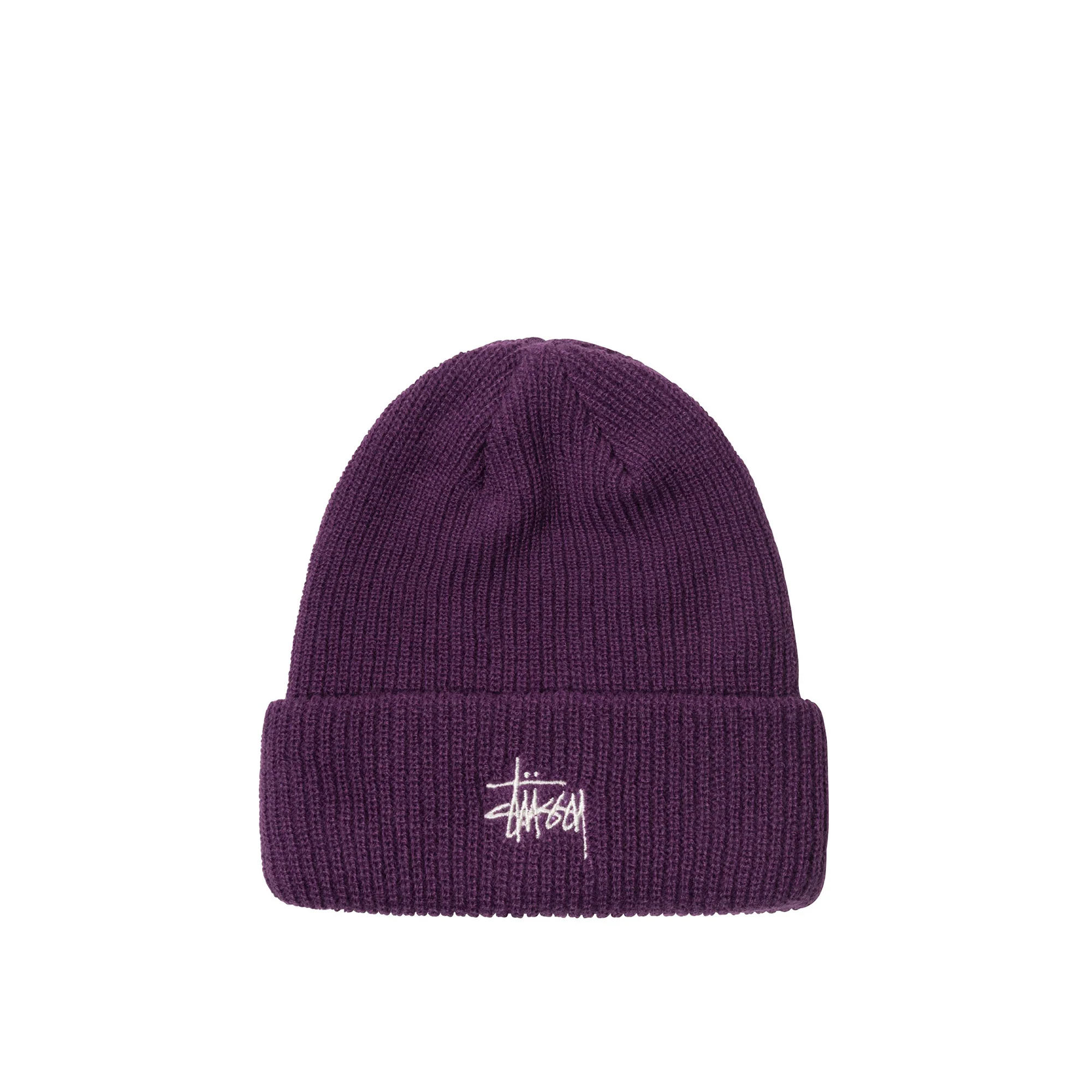 Stussy Basic Cuff Beanie, purple