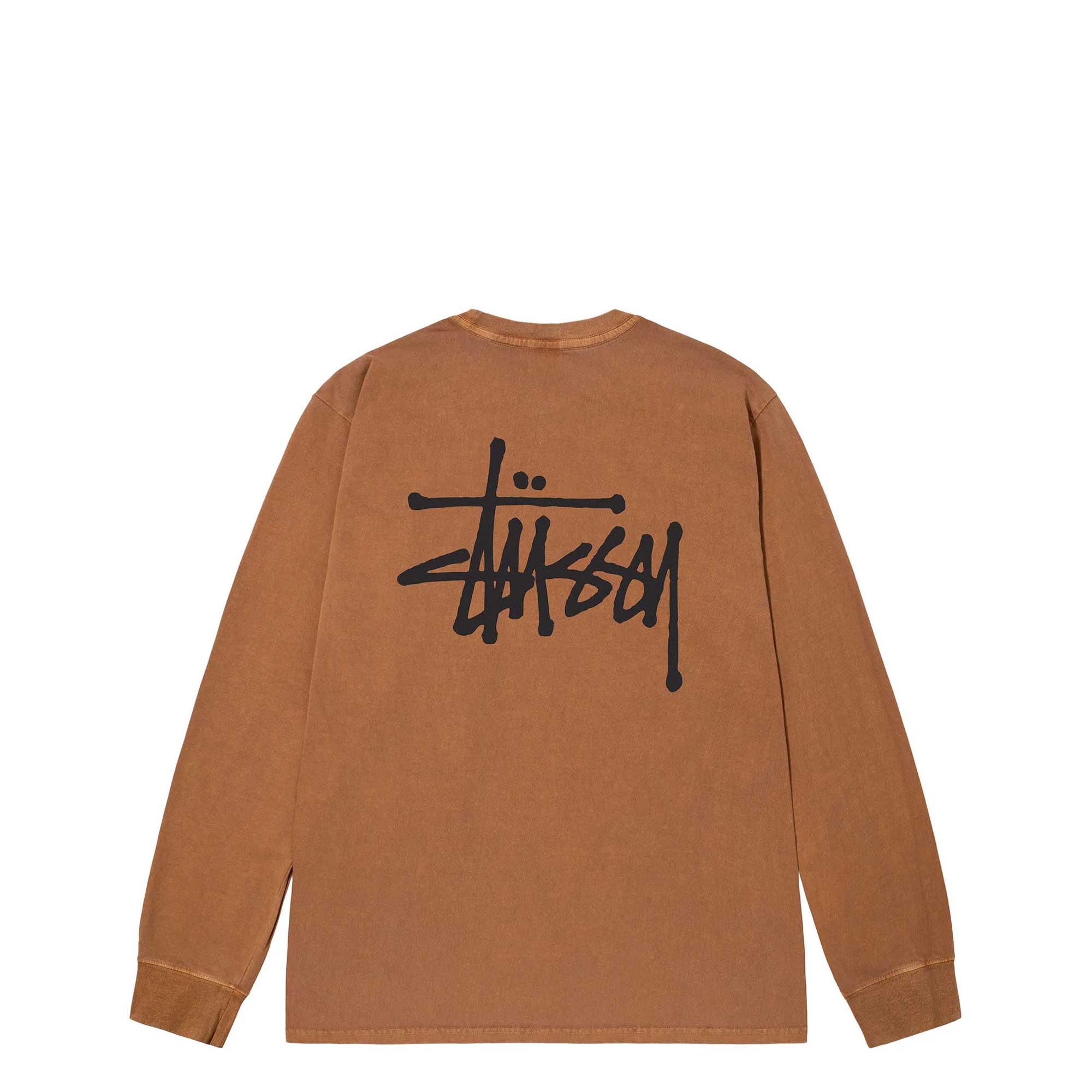 Stussy Basic Pigment Dyed Long Sleeve Tee