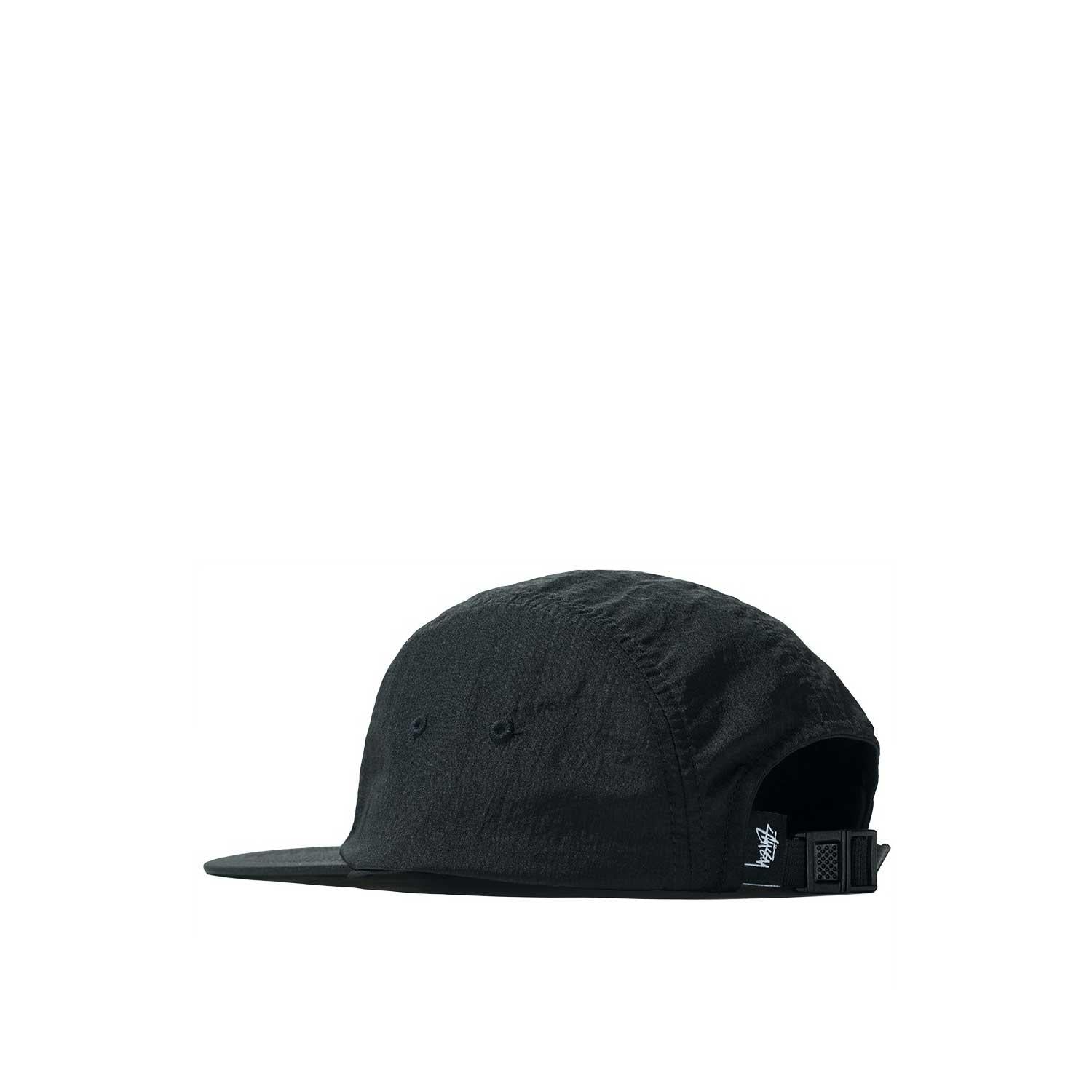 Stussy Basic Stock Camp Cap, Black - Image 2