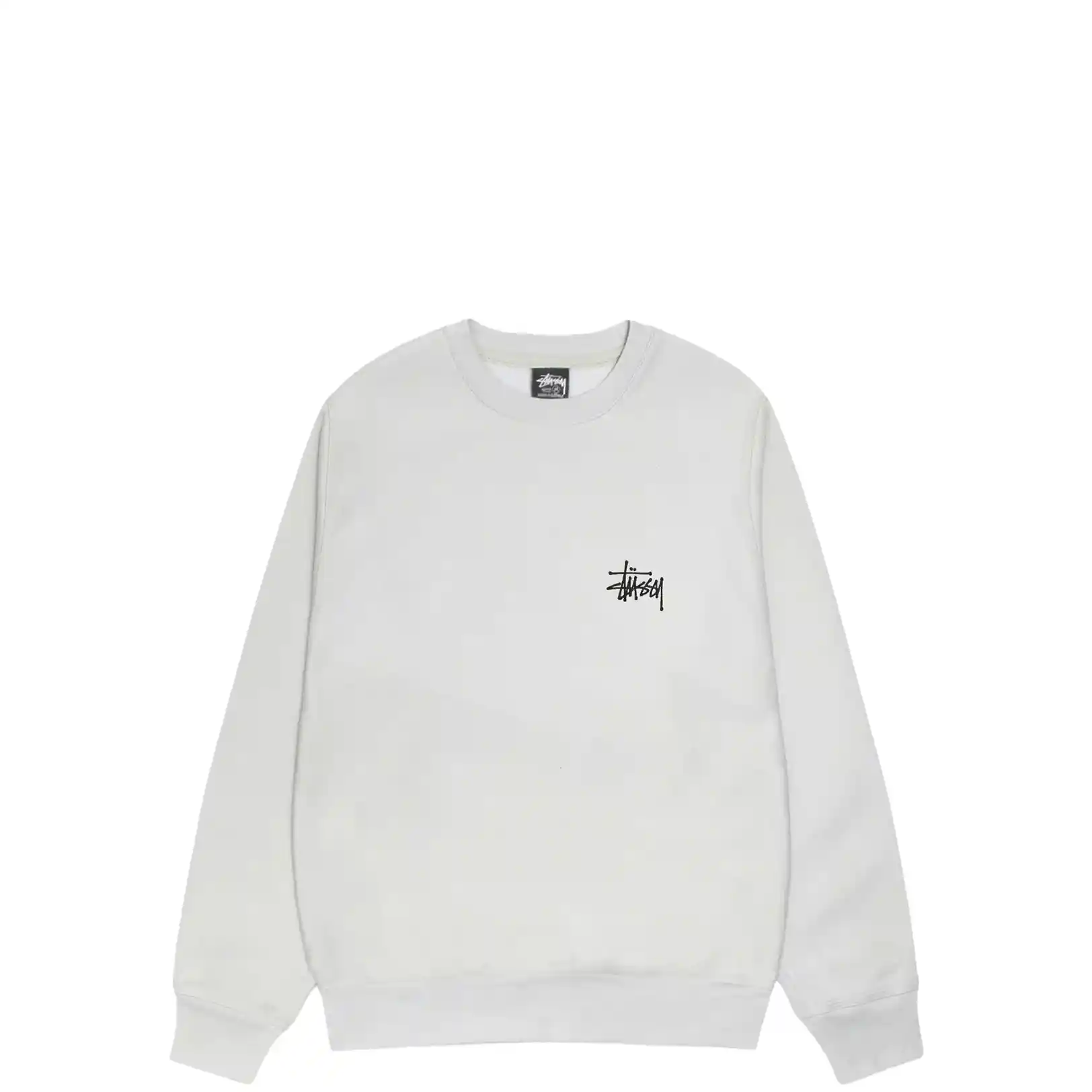 Stussy Basic Stussy Crew, fog - Image 2