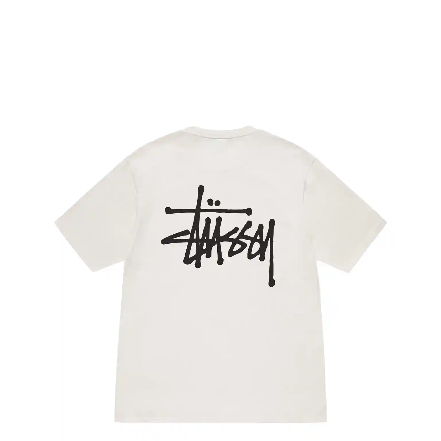 Stussy Basic Stussy Pigment Dyed Tee, natural