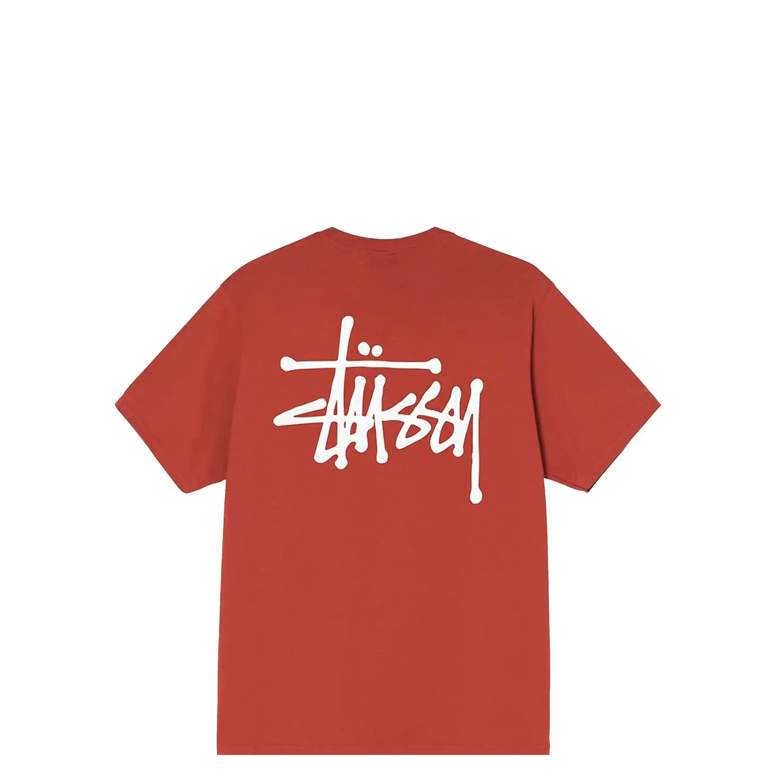 Stussy Basic Stussy Tee, brick