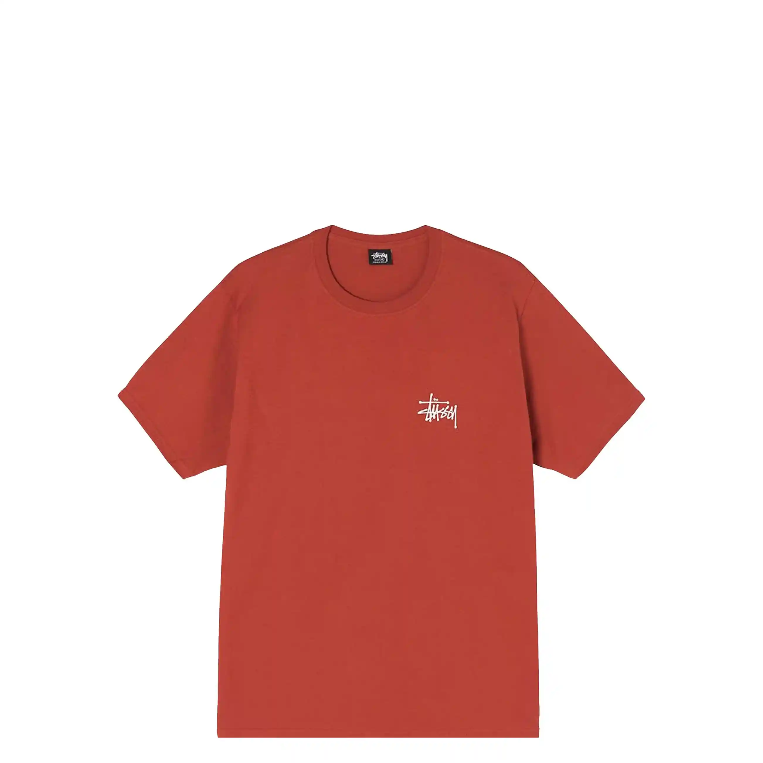 Stussy Basic Stussy Tee, brick - Image 2