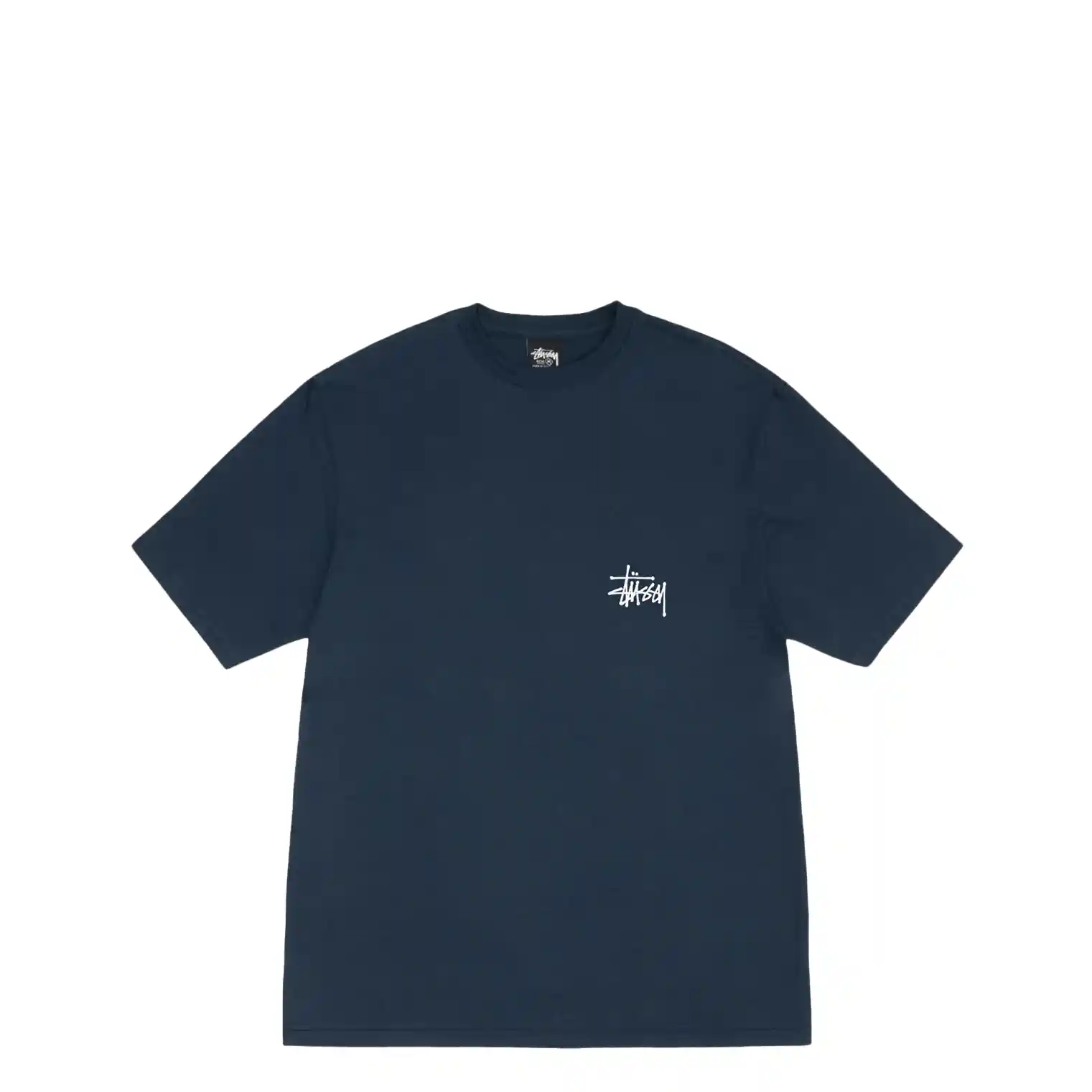 Stussy Basic Stussy Tee, navy - Image 2