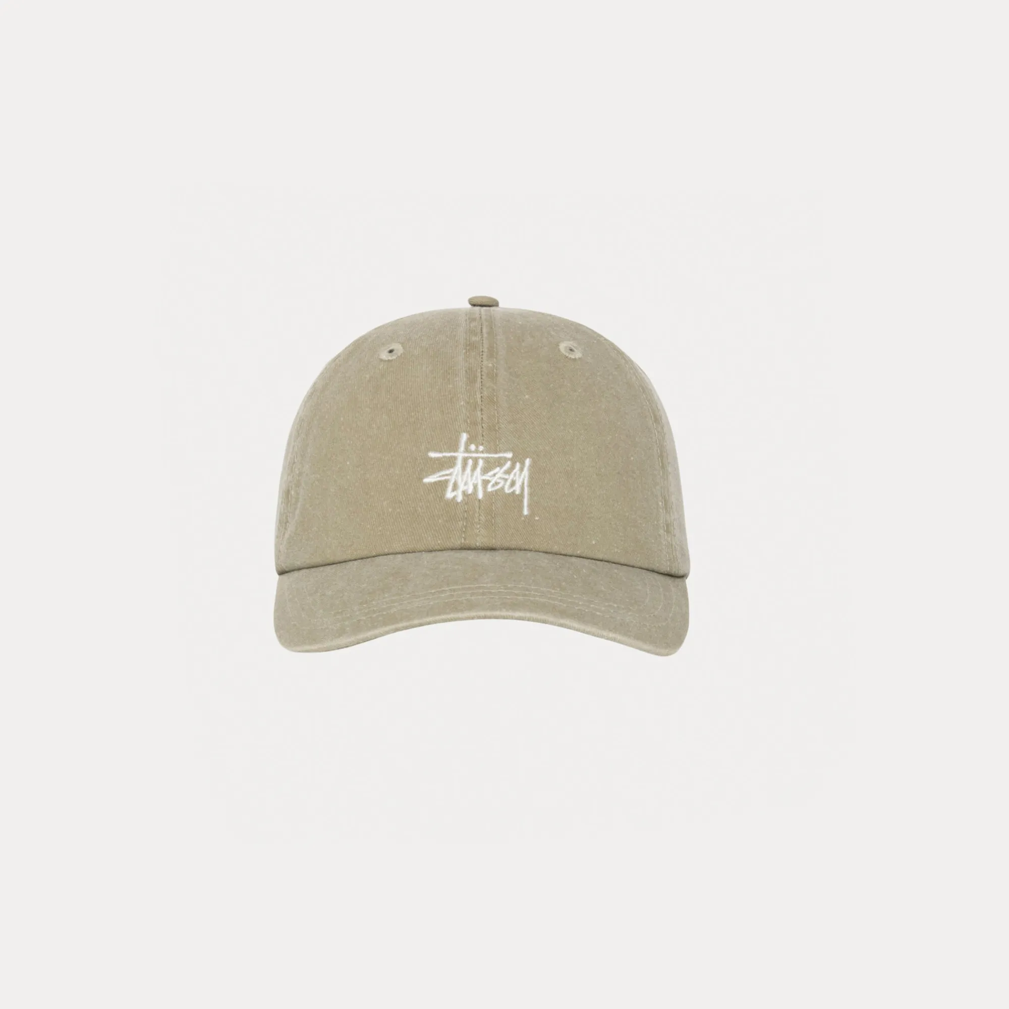 Stussy Basic Washed Low Pro Cap, faded tan - Image 3