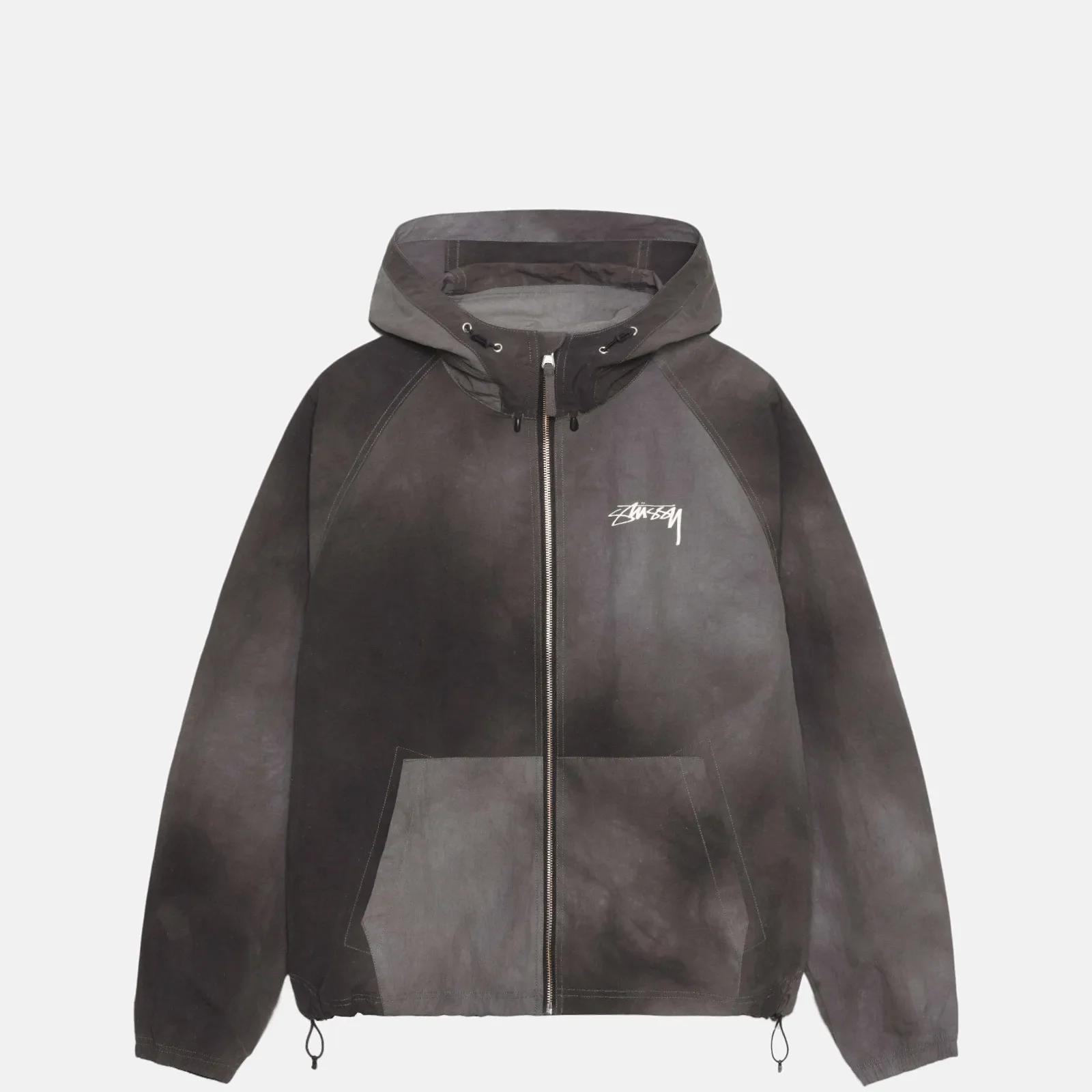 Stussy Beach Shell Wave Dye, black