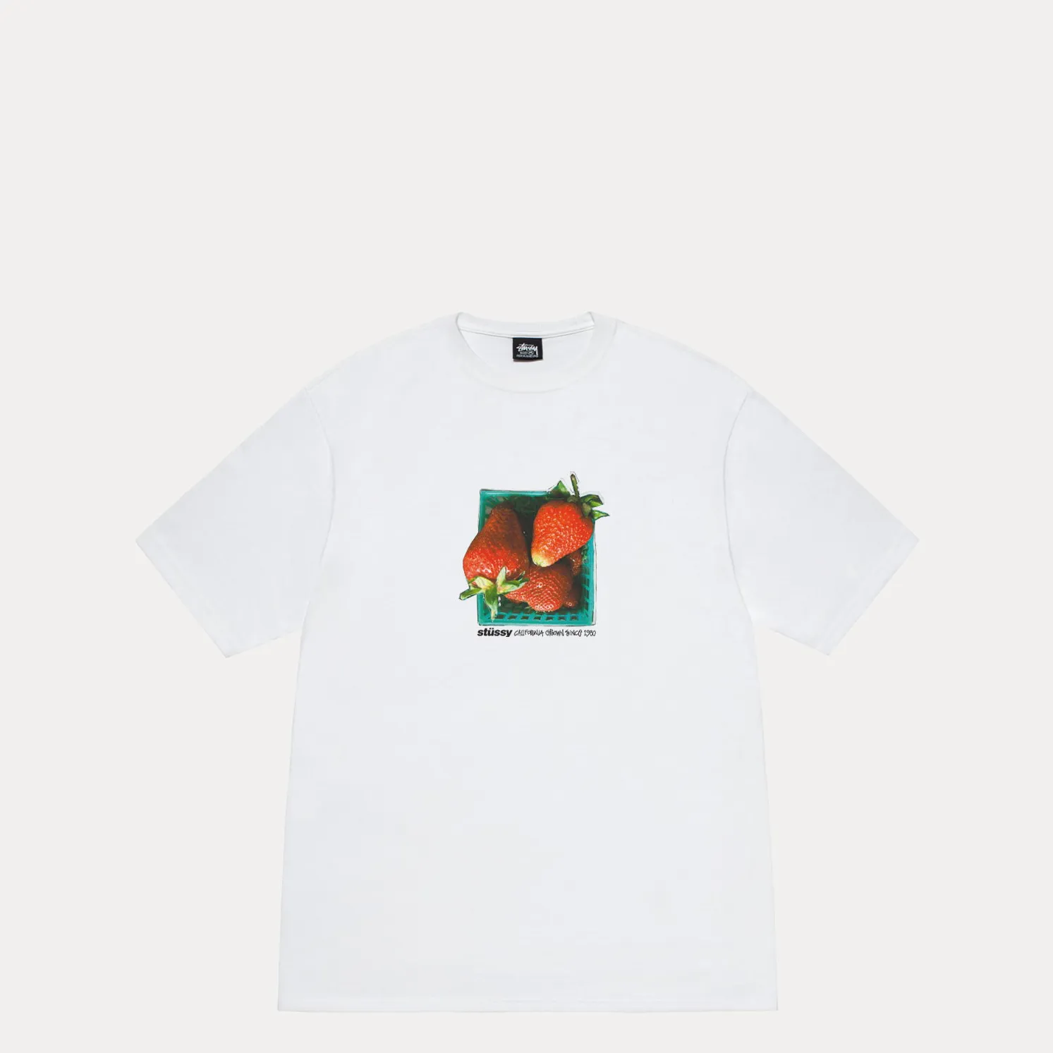 Stussy Berries Tee, white