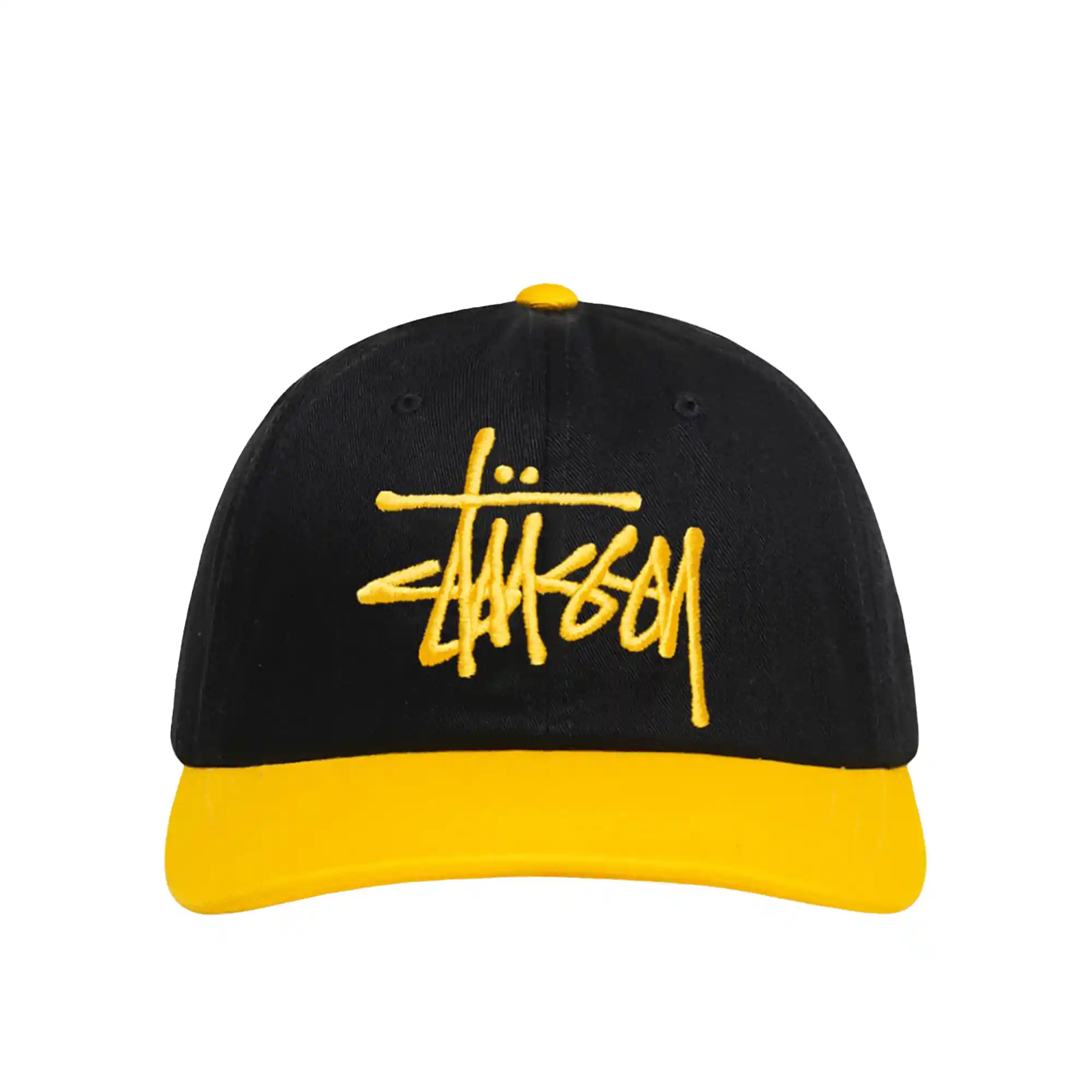 Stussy Big Basic Vintage Cap, black/gold - Image 3