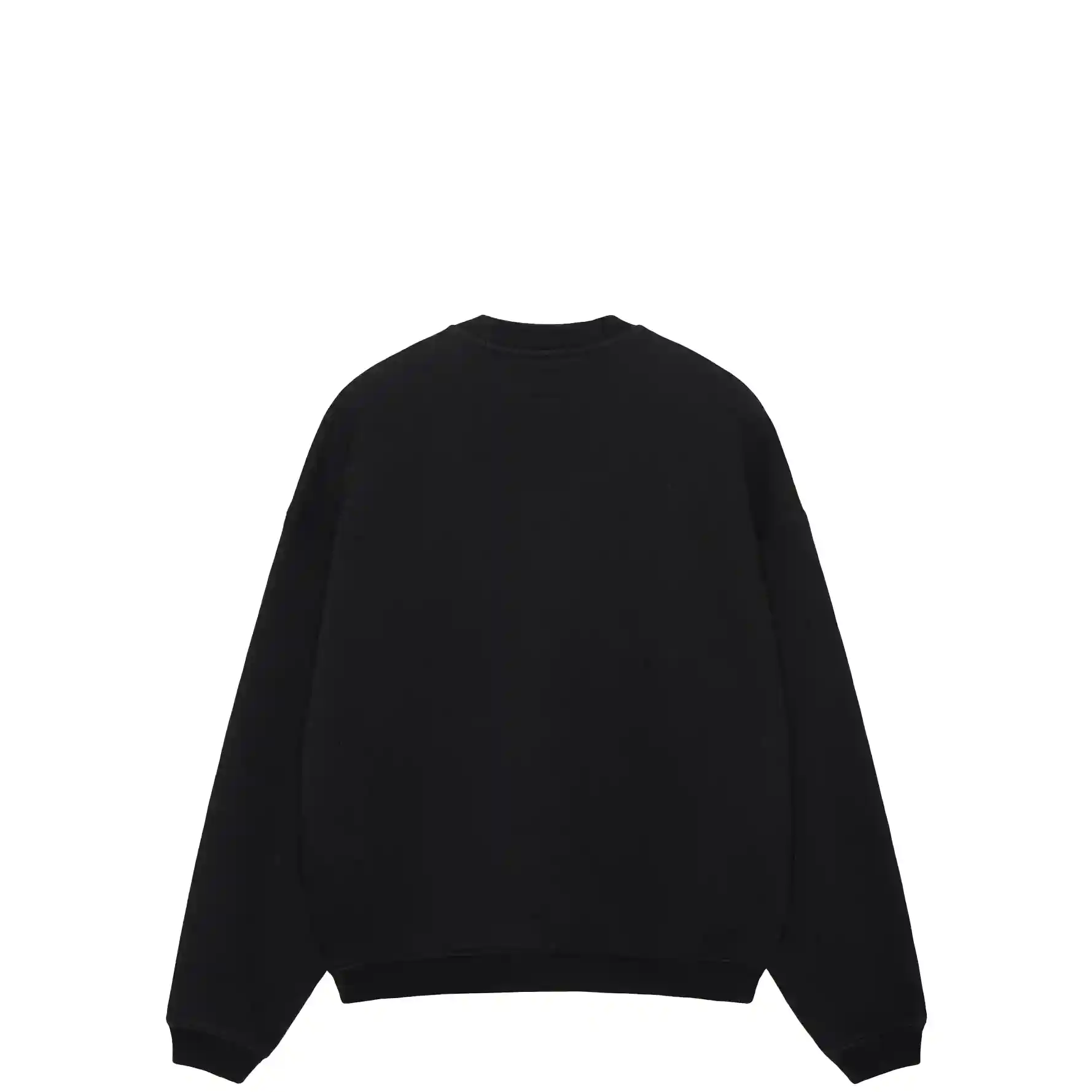 Stussy Big Crackle Sport Crew, washed black - Image 3