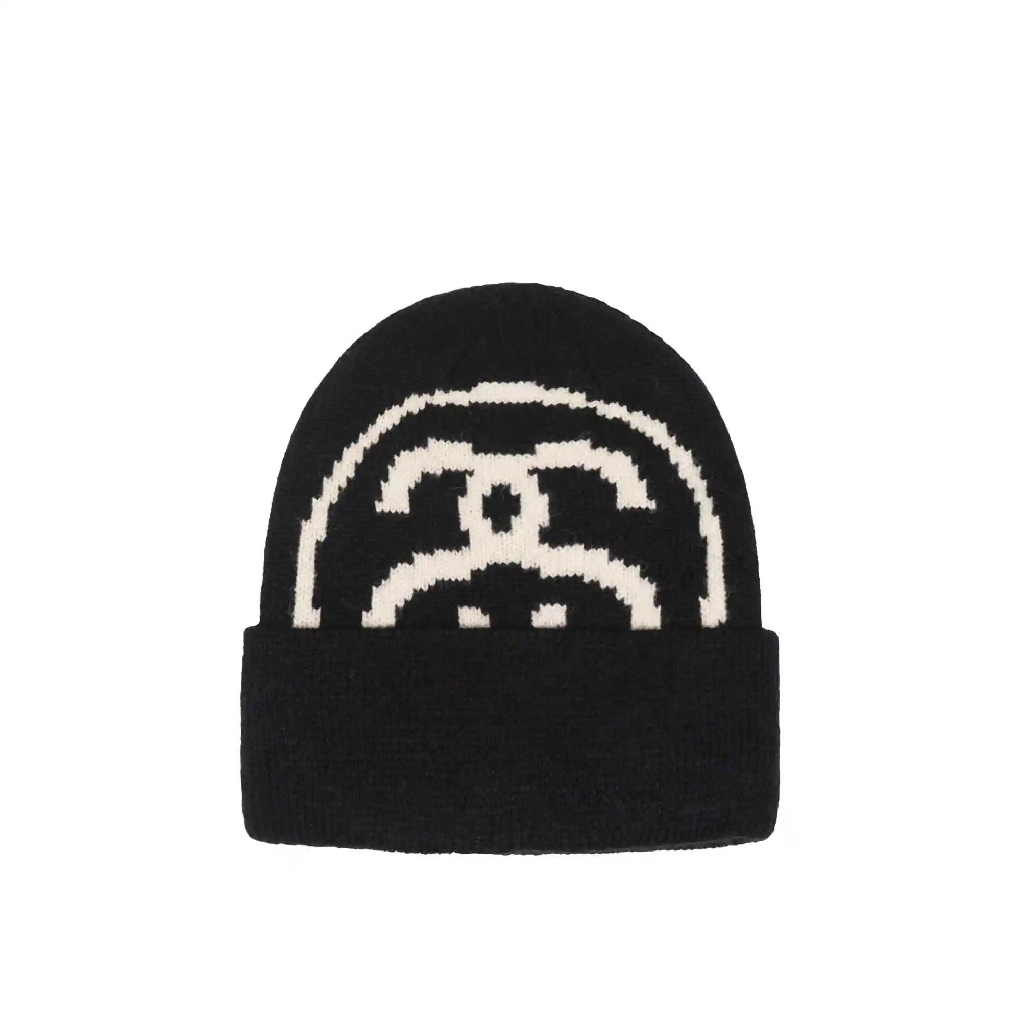 Stussy Big Link Cuff Beanie, black