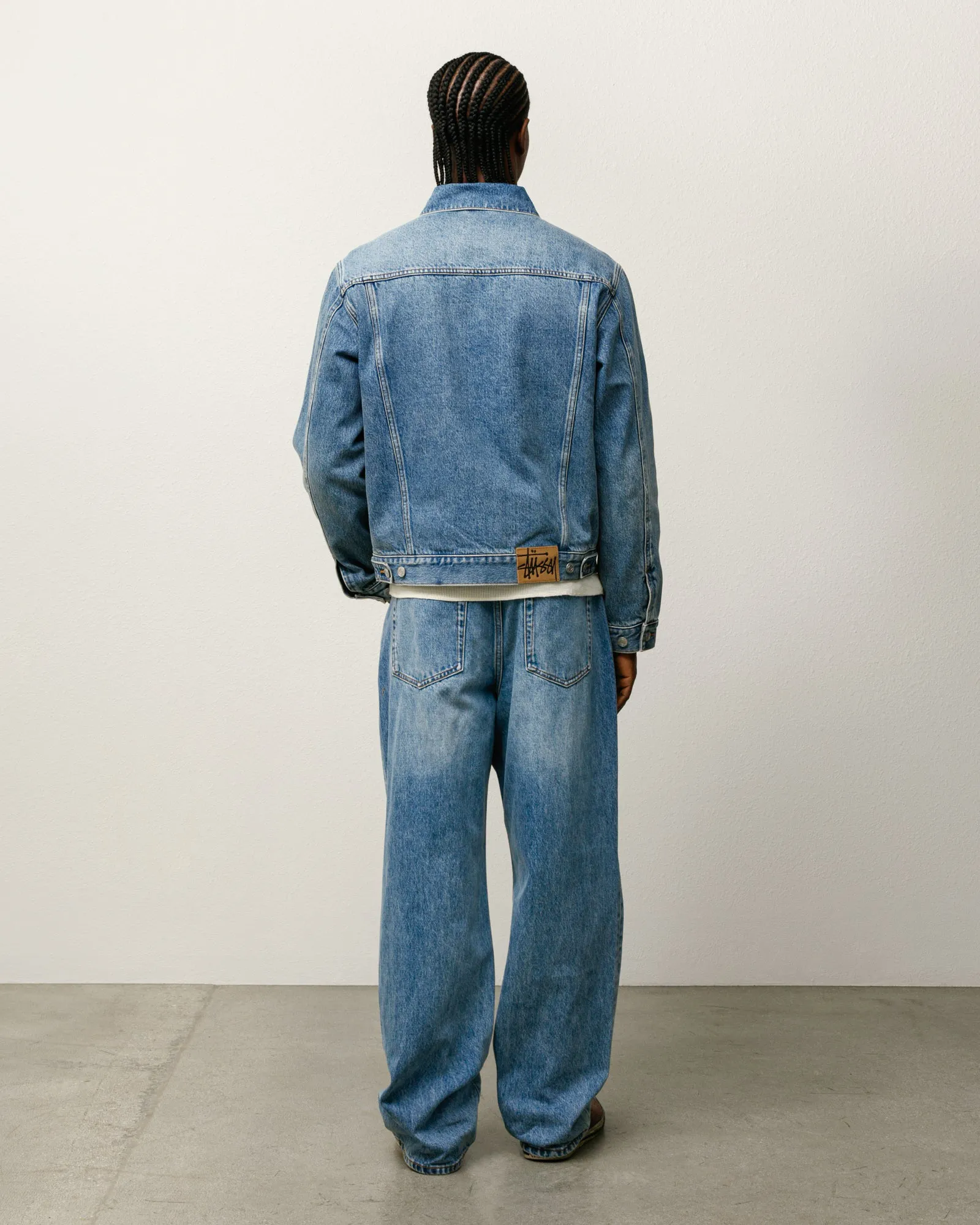 Stussy Big Ol Jean Denim, indigo stone wash - Image 4