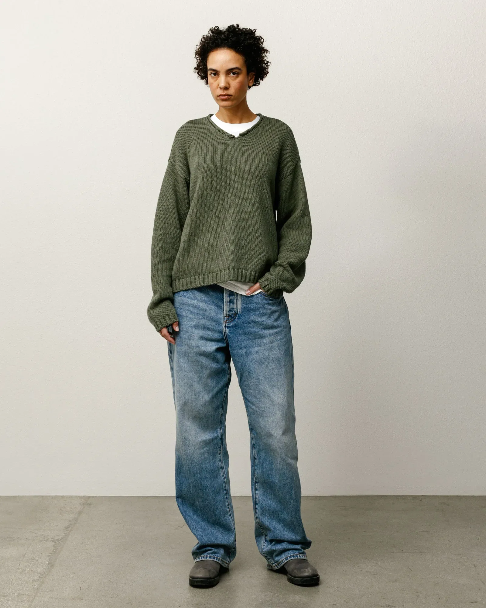 Stussy Big Ol Jean Denim, indigo stone wash - Image 5