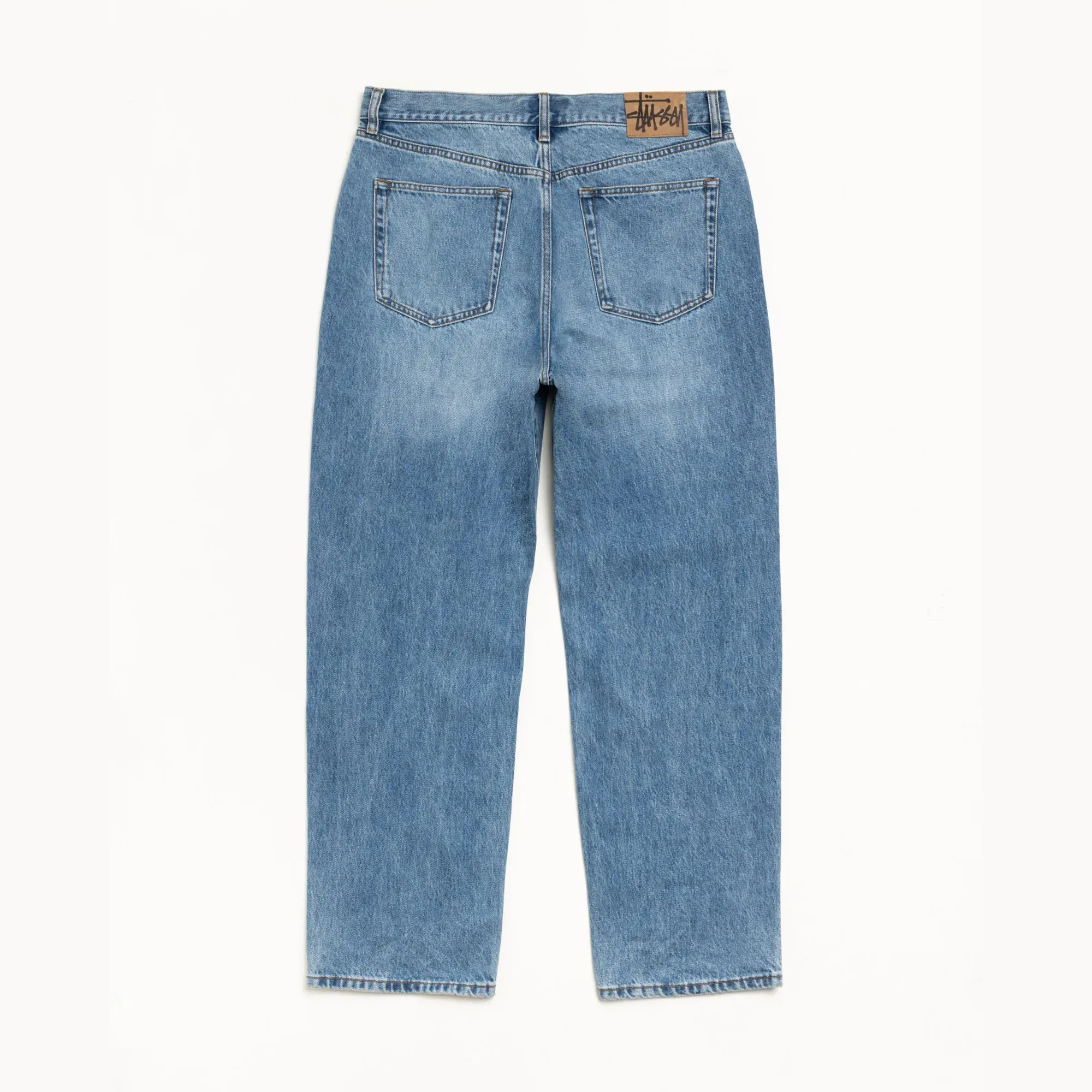 Stussy Big Ol Jean Denim, indigo stone wash - Image 8
