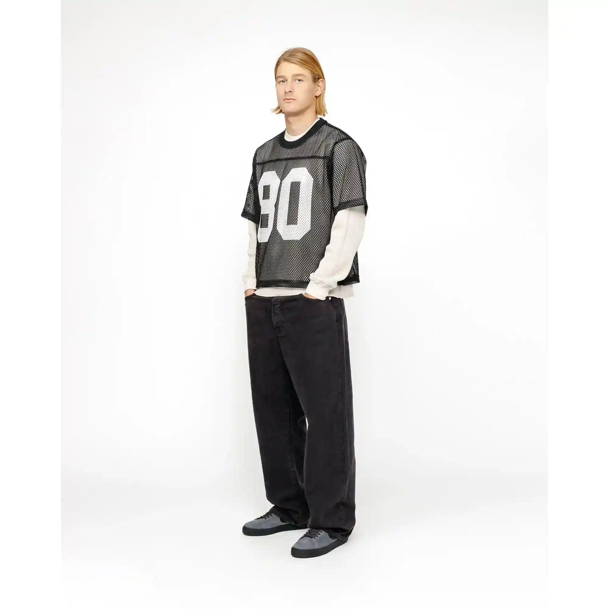 Stussy Big Ol Jean Washed Canvas, black - Image 4
