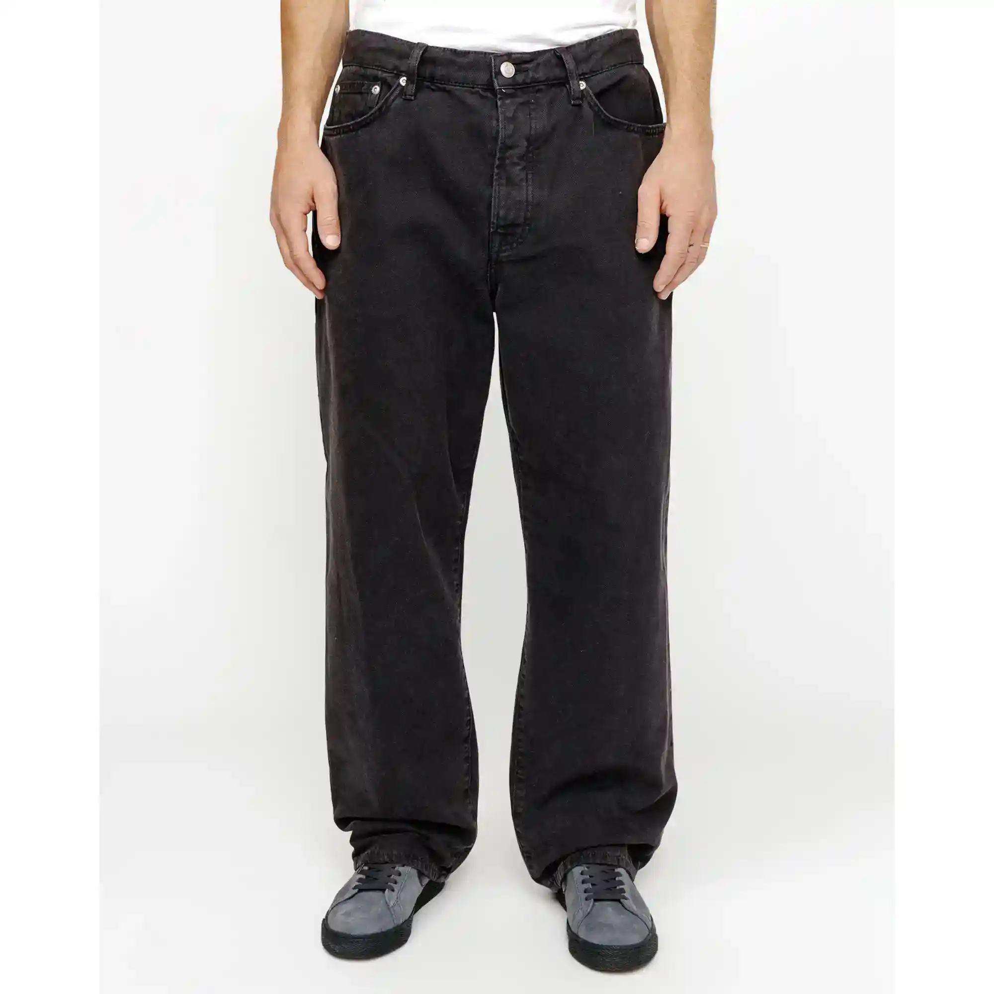 Stussy Big Ol Jean Washed Canvas, black - Image 5