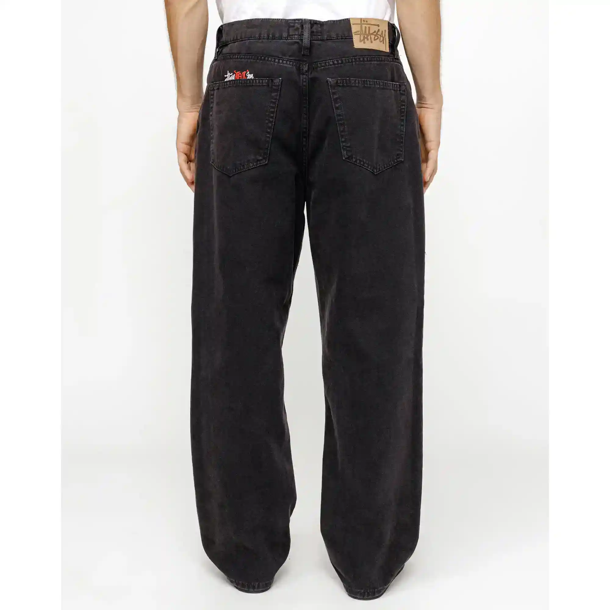 Stussy Big Ol Jean Washed Canvas, black - Image 6
